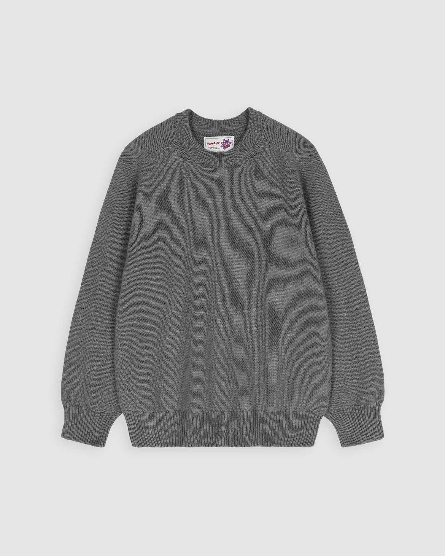 Acid Folk Knit - Steely Cloud