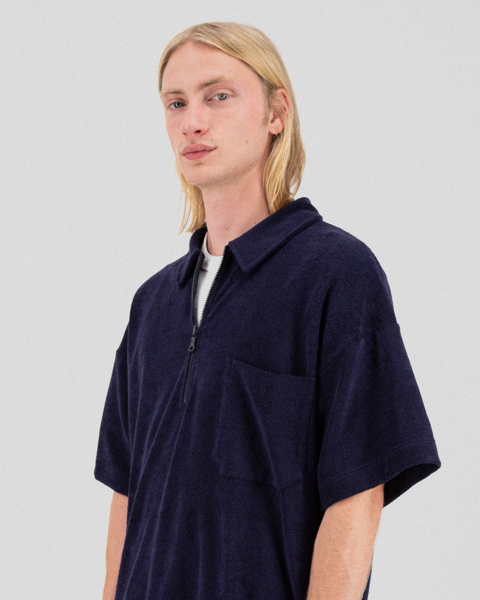 Acid Polo - Navy - Image 3