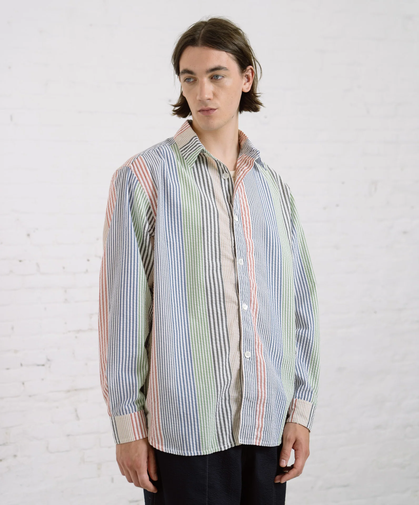 Afterthoughts Shirt - Seersucker Mix - Image 3