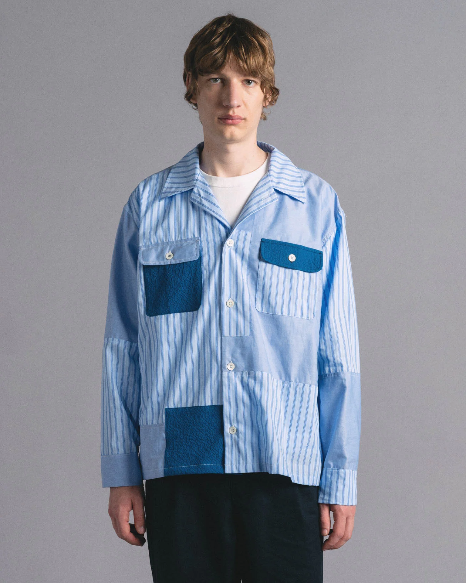 All Uprooted Shirt - Fine Stripes - Mixed Up - Image 2