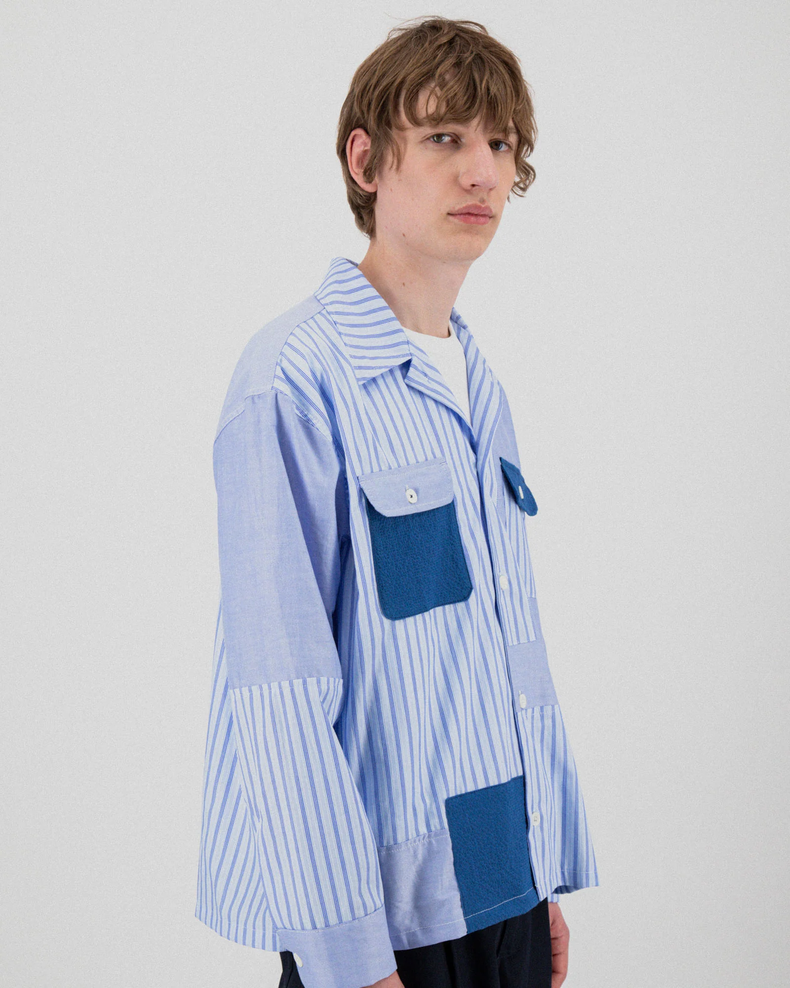 All Uprooted Shirt - Fine Stripes - Mixed Up - Image 3