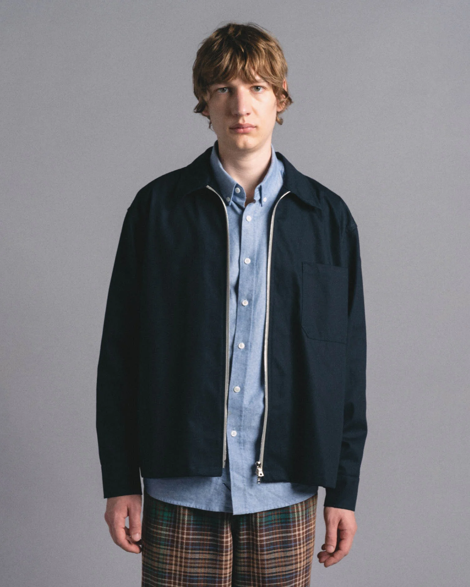 Another World Shirt - Twill Fix - Navy - Image 2