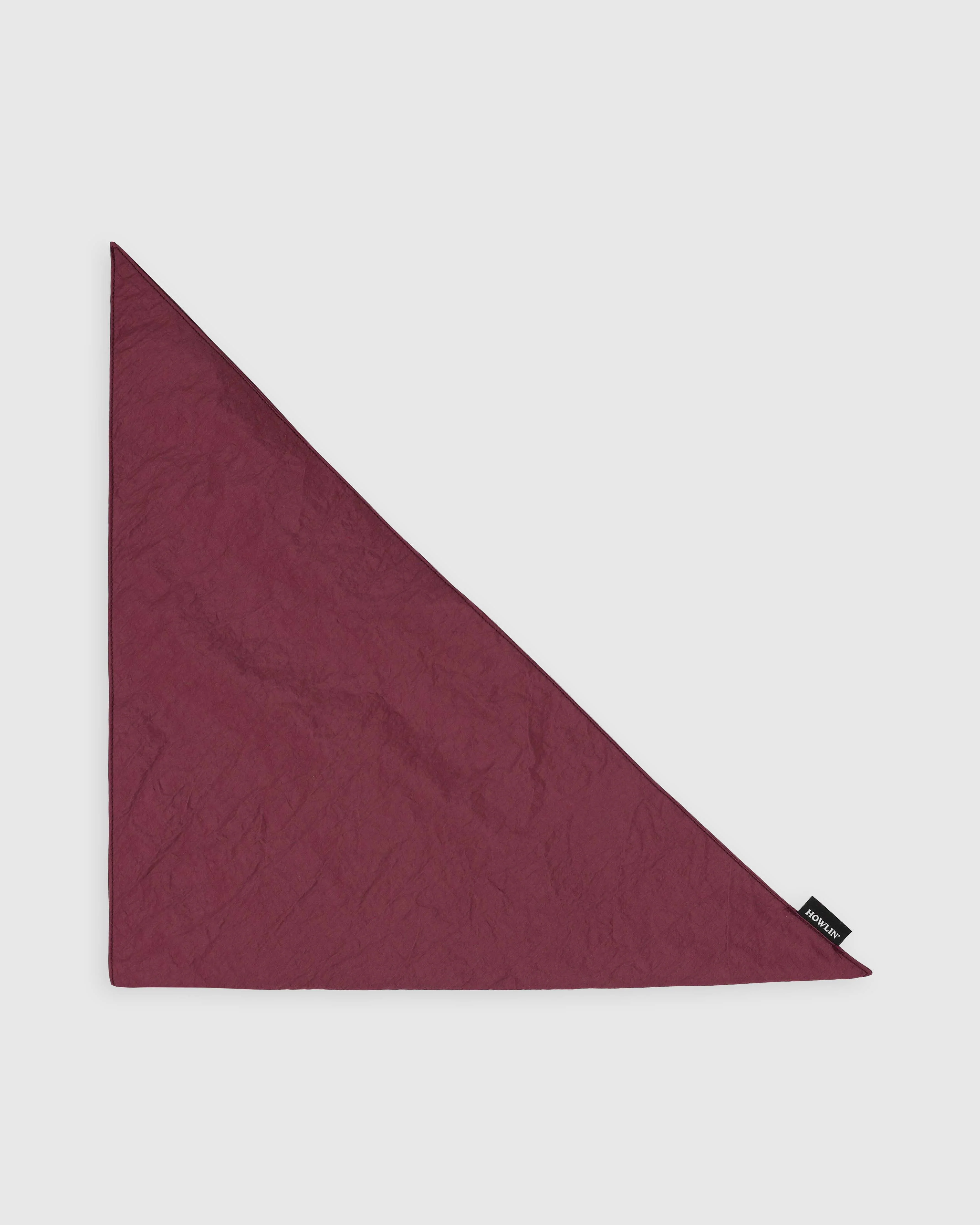 Bandana Lovers - Grungy Japanese Nylon Twill - Burgundy - Image 3