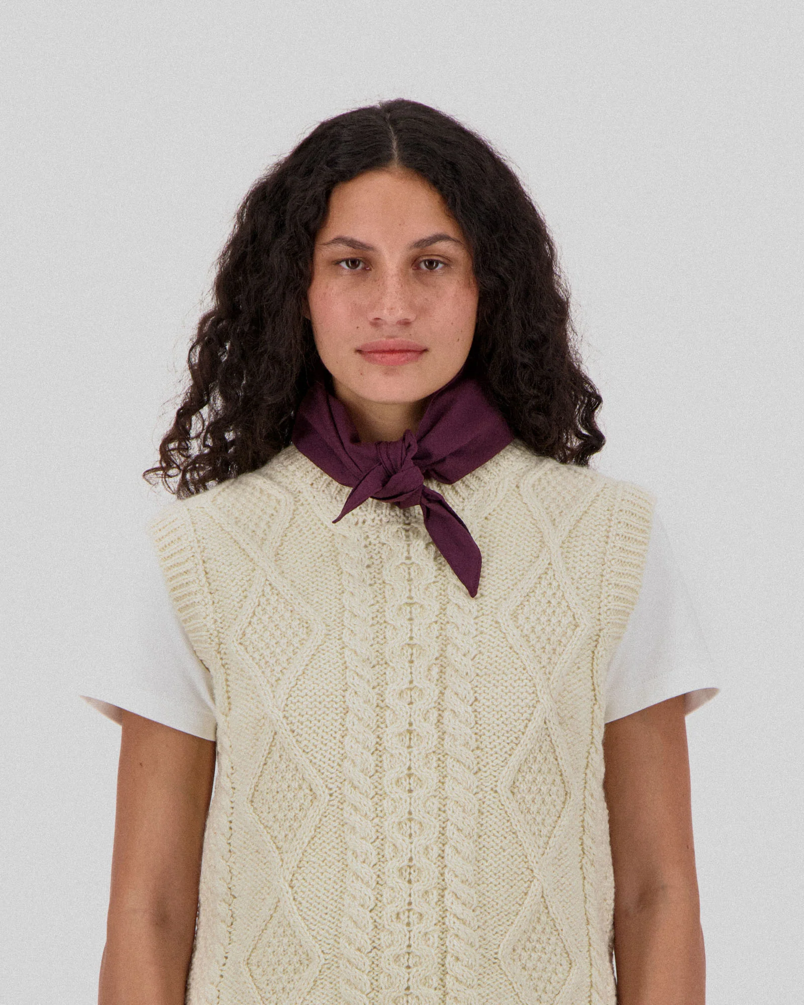 Bandana Lovers - Seersucker - Burgundy - Image 2