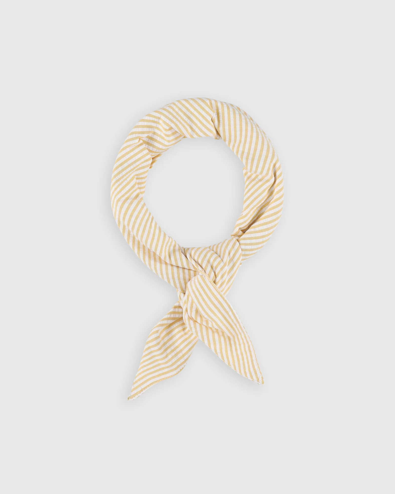 Bandana Lovers - Seersucker Stripes - Butter In The Sun