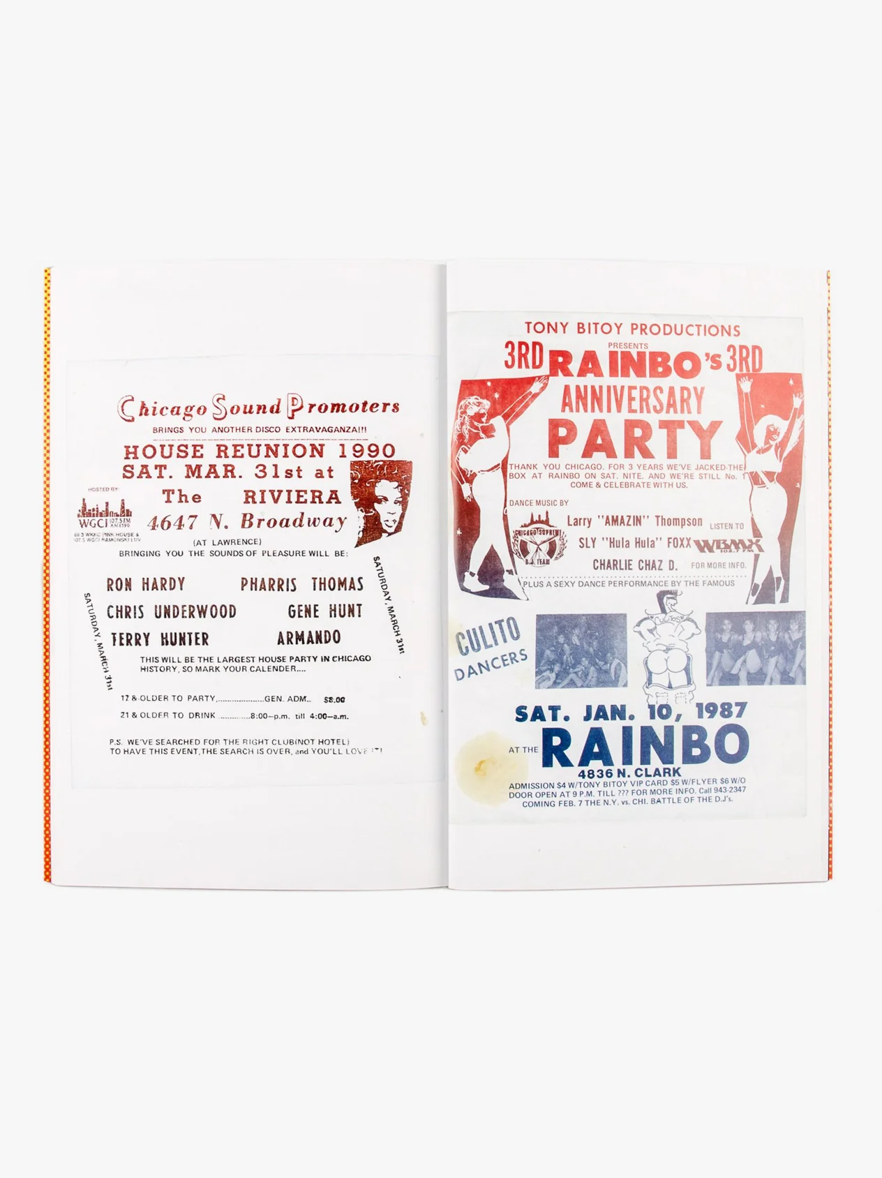 Beyond Heaven : Chicago House Party Flyers, volume II, 1981 - 1992 - Image 4