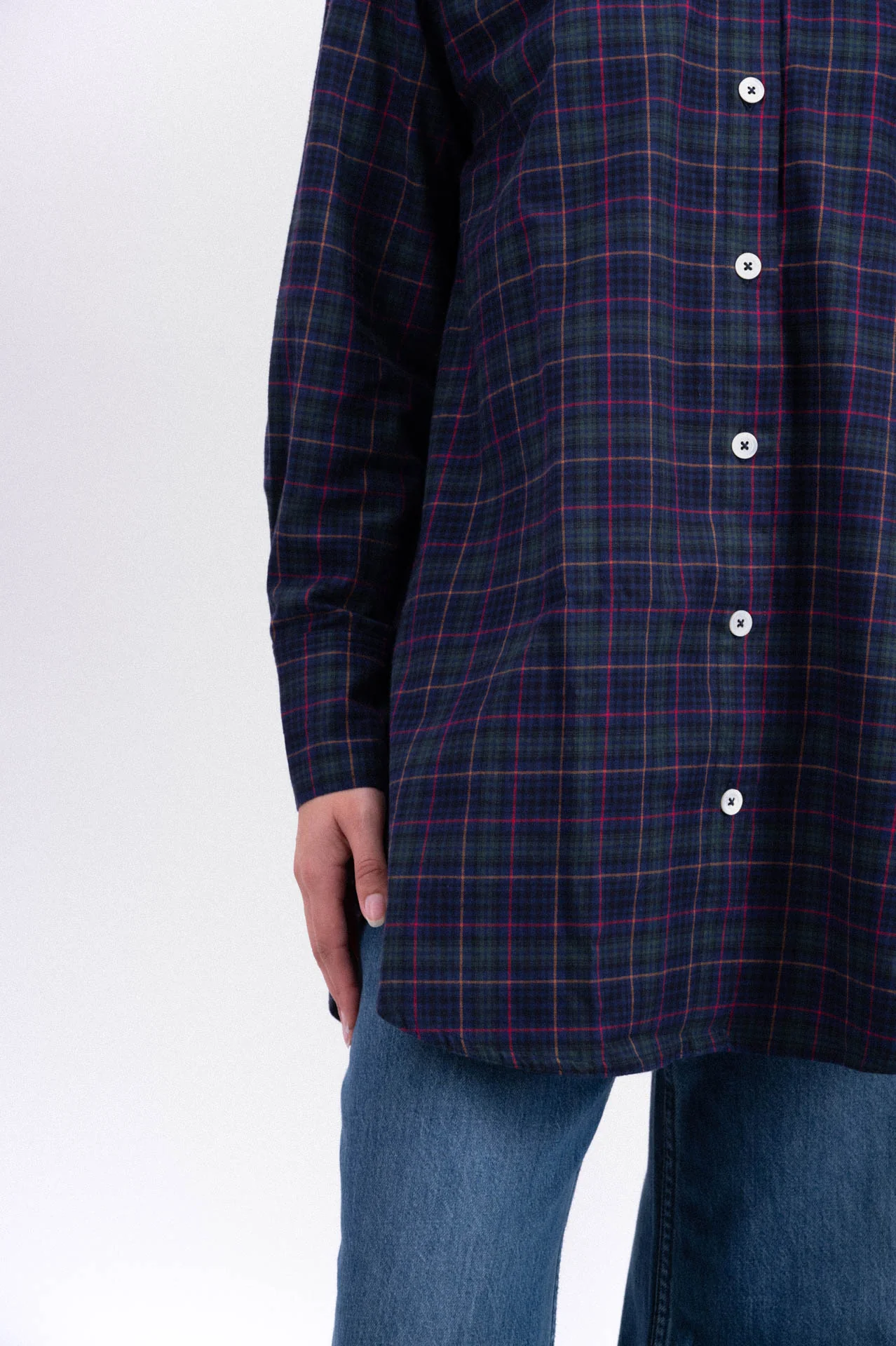 Big Lovely Shirt - Check - Tartan (Women) - Image 4