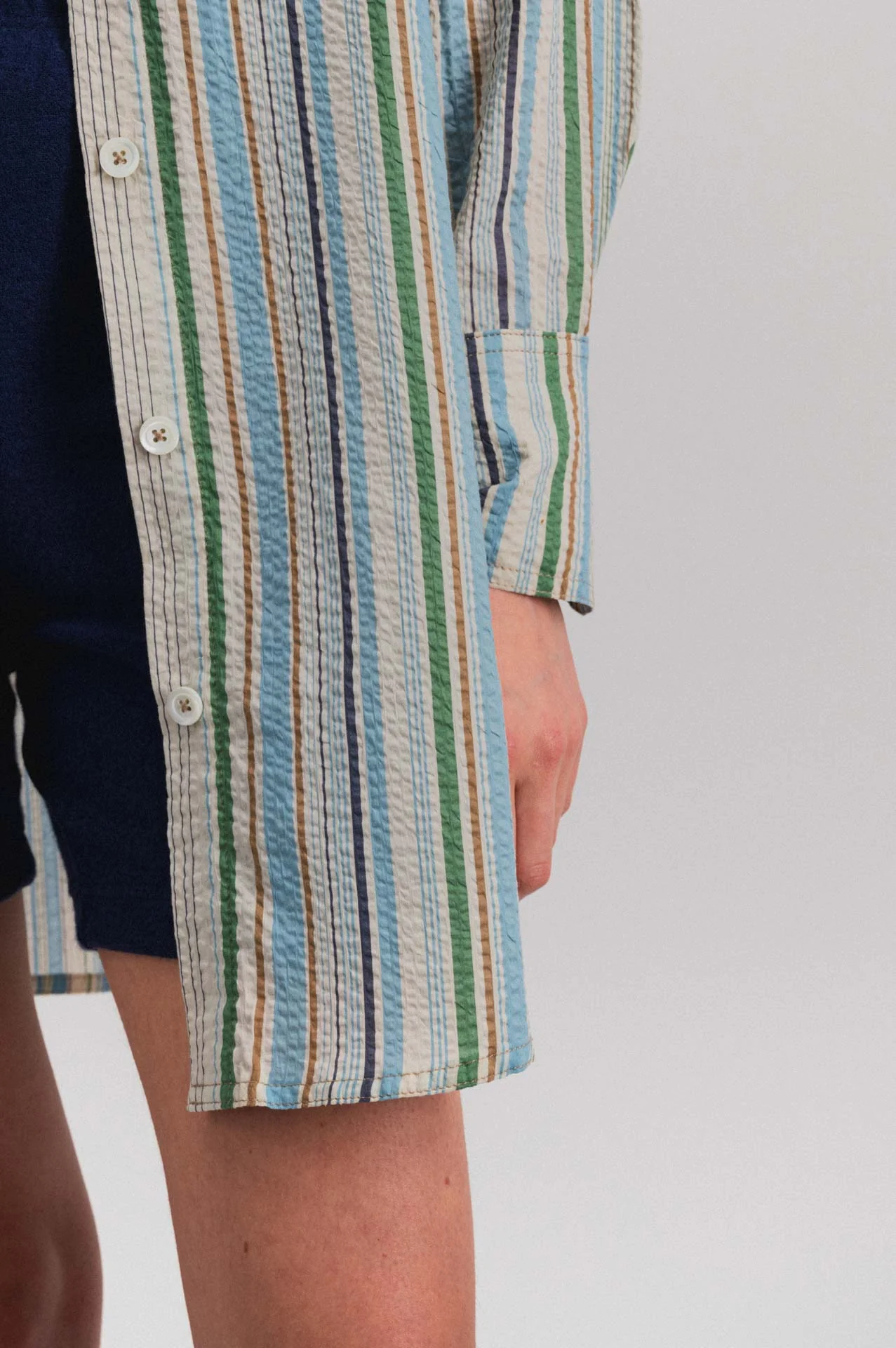 Big Lovely Shirt - Fantasy - Tropical Stripes (Women) - Image 6
