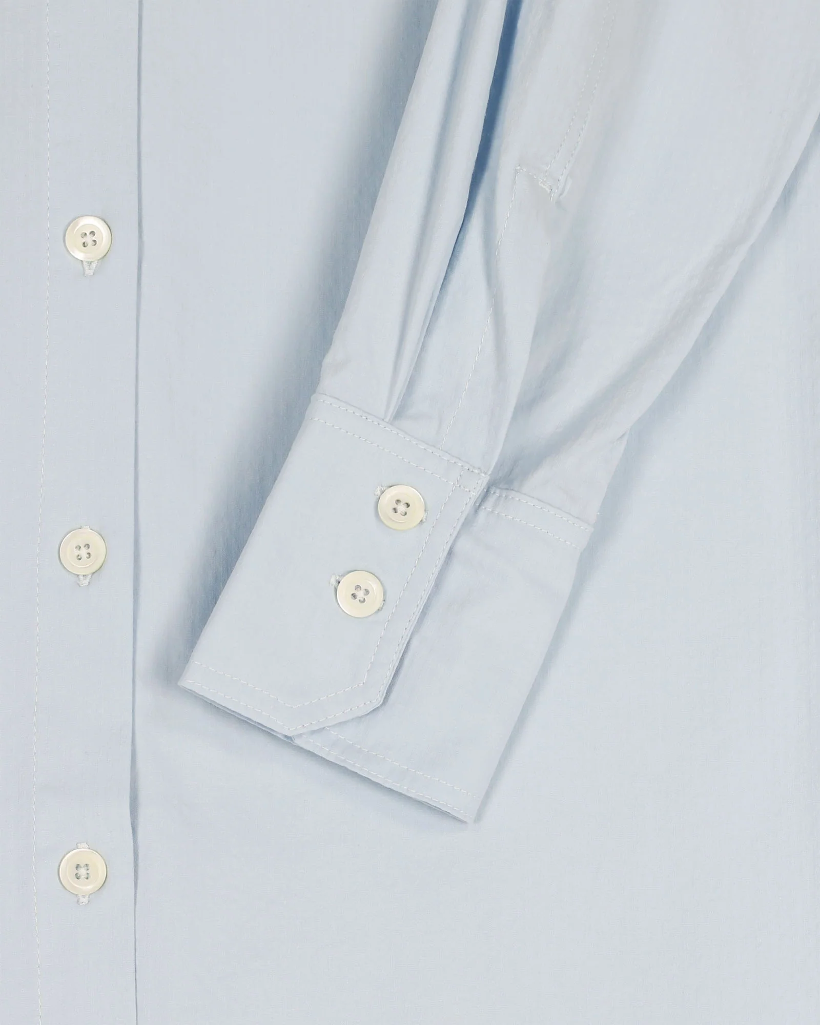 Big Lovely Shirt - Seersucker - Ice Blue (Women) - Image 7