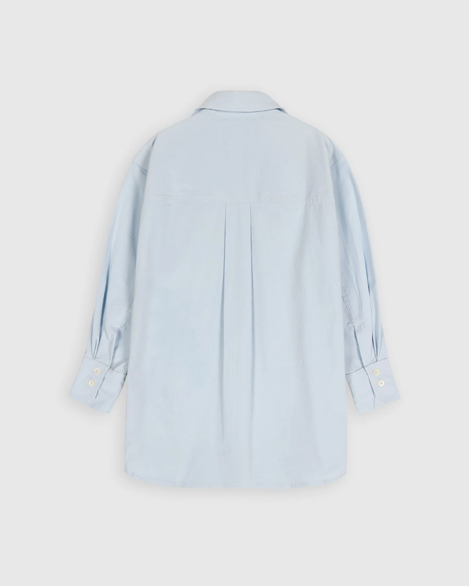 Big Lovely Shirt - Seersucker - Ice Blue (Women) - Image 8