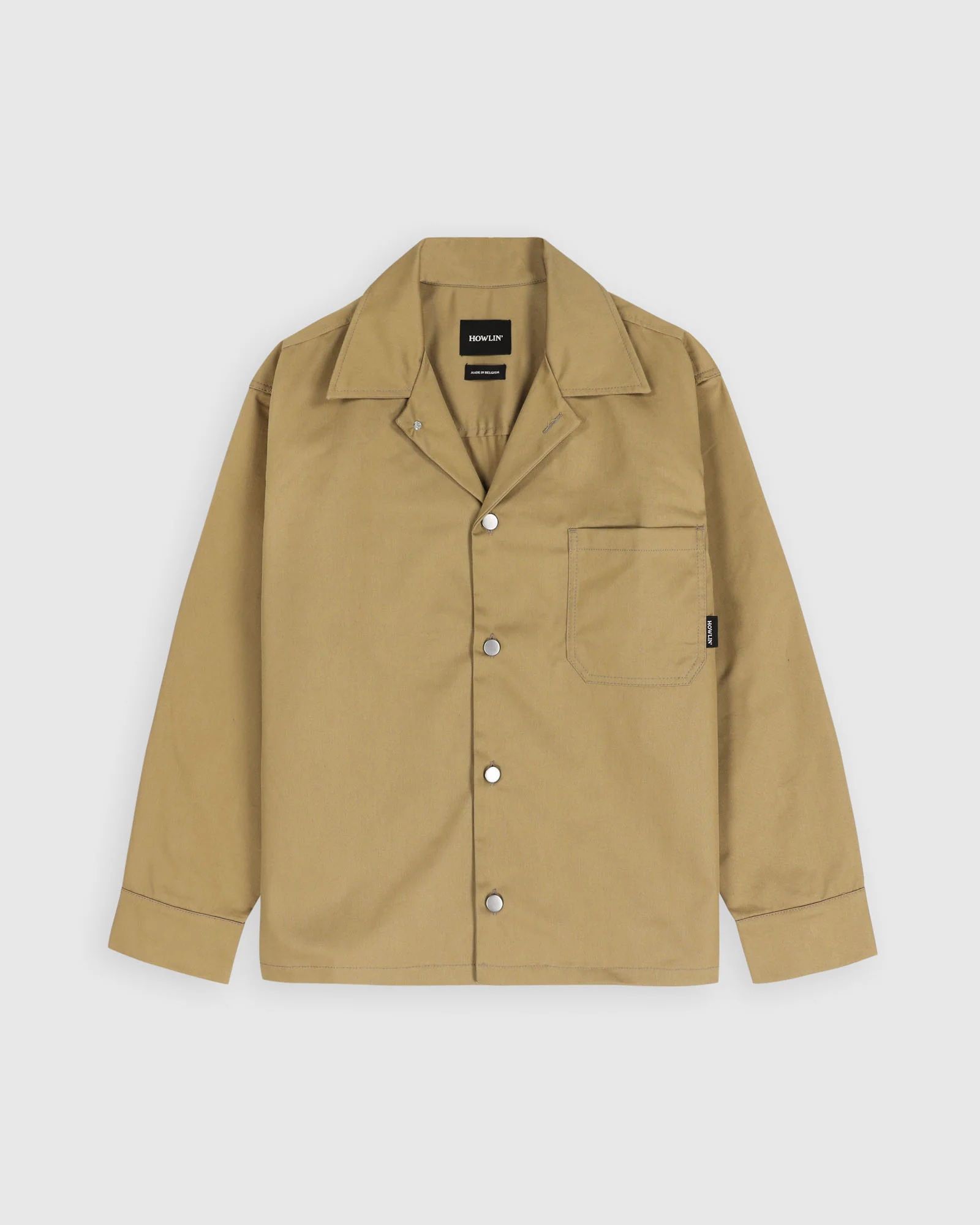 Boxy Freedom Shirt - Twill Fix - Cognac