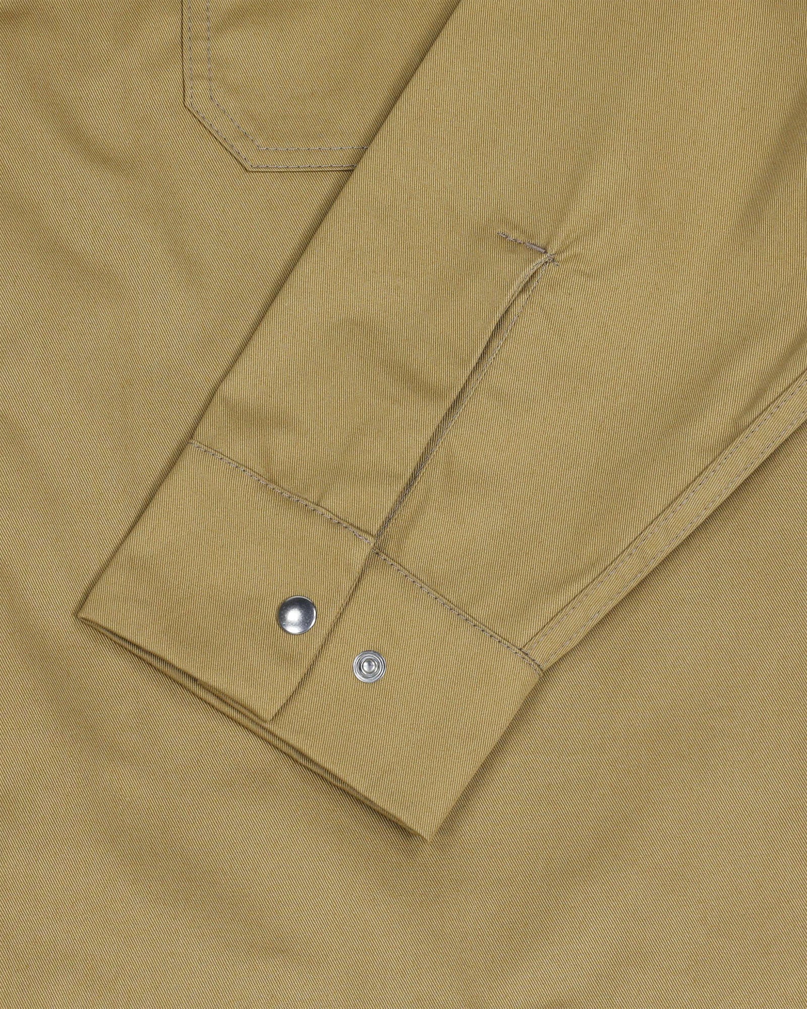 Boxy Freedom Shirt - Twill Fix - Cognac - Image 3