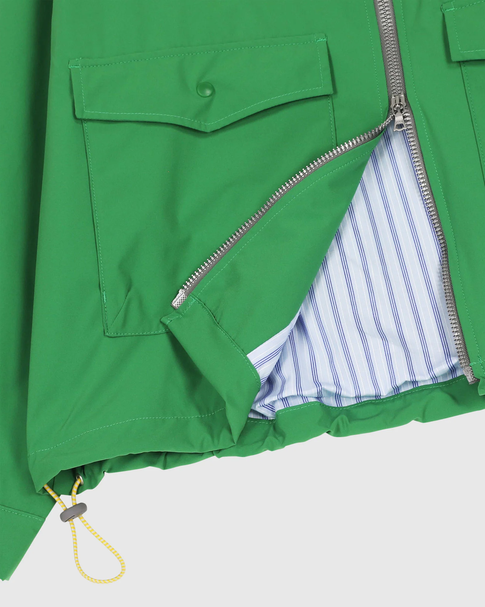Boxy Swing Jacket - Eco Taffeta - Space Green - Image 6
