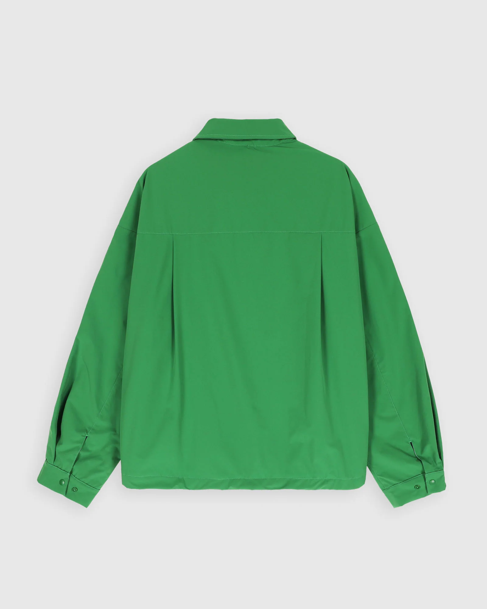 Boxy Swing Jacket - Eco Taffeta - Space Green - Image 8