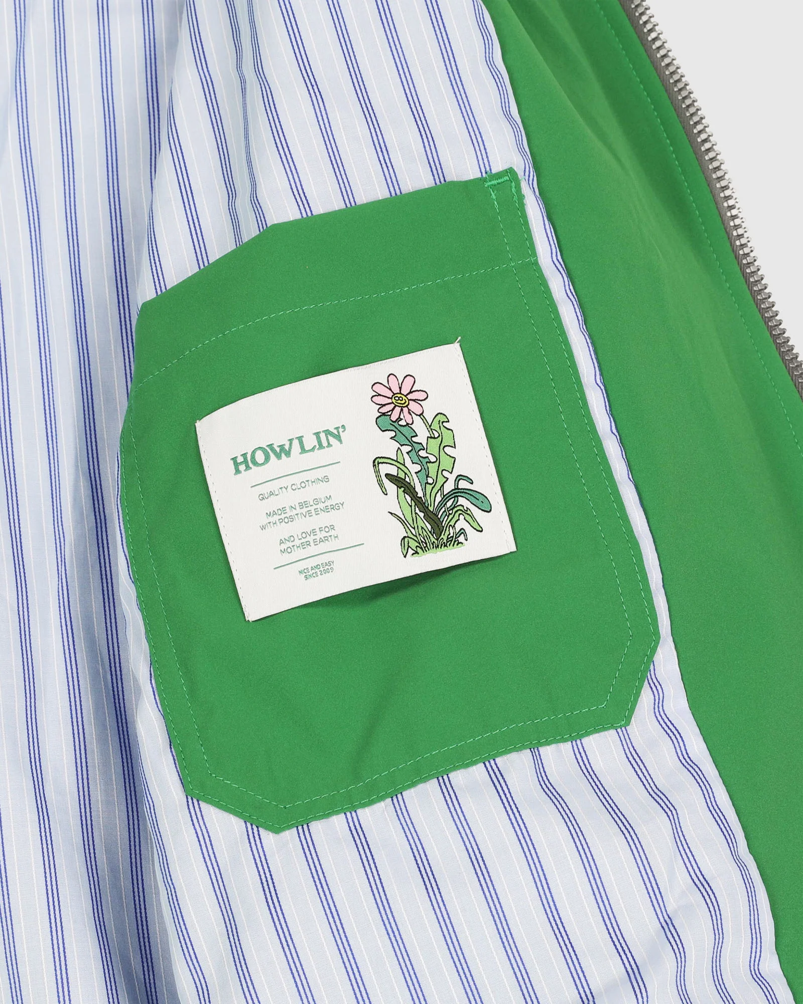 Boxy Swing Jacket For Women - Eco Taffeta - Space Green (Women) - Image 3