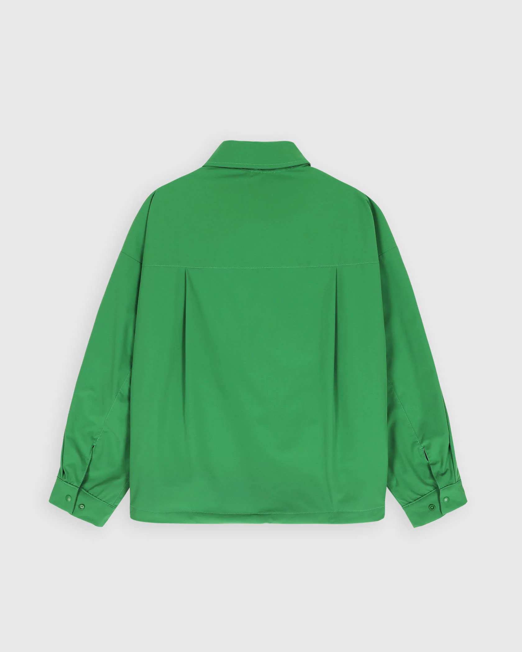 Boxy Swing Jacket For Women - Eco Taffeta - Space Green (Women) - Image 4