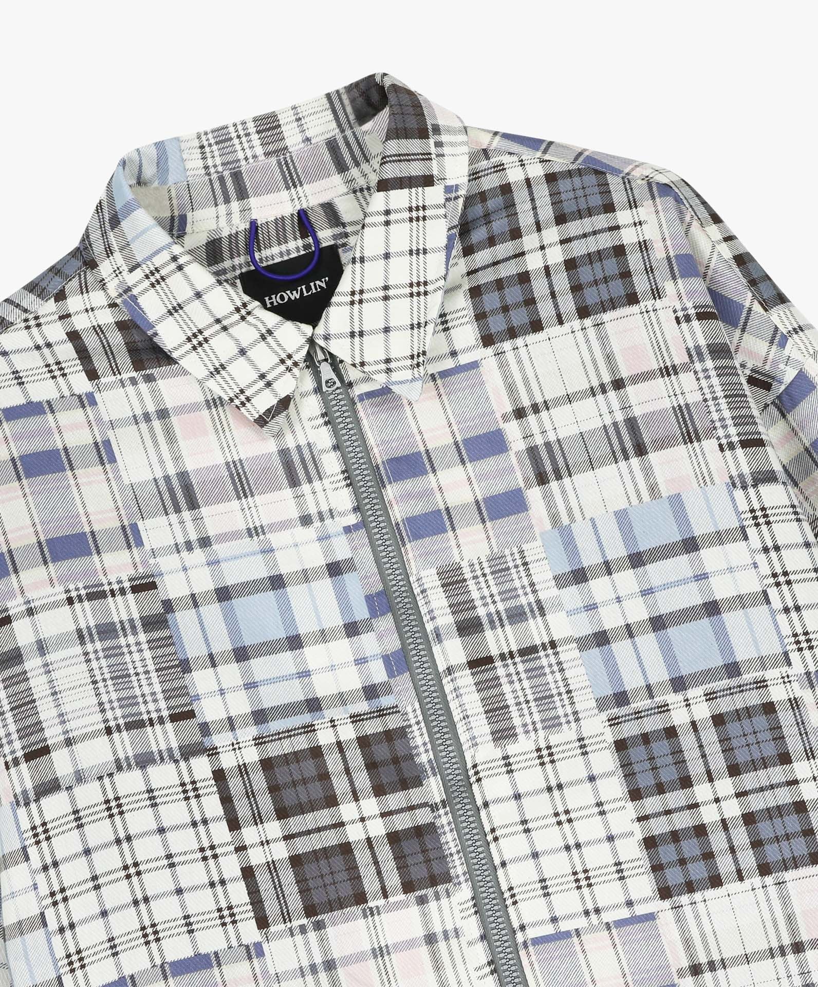 Boxy Swing Jacket For Women - Fantasy - Violet Madras Mix (Women) - Image 5
