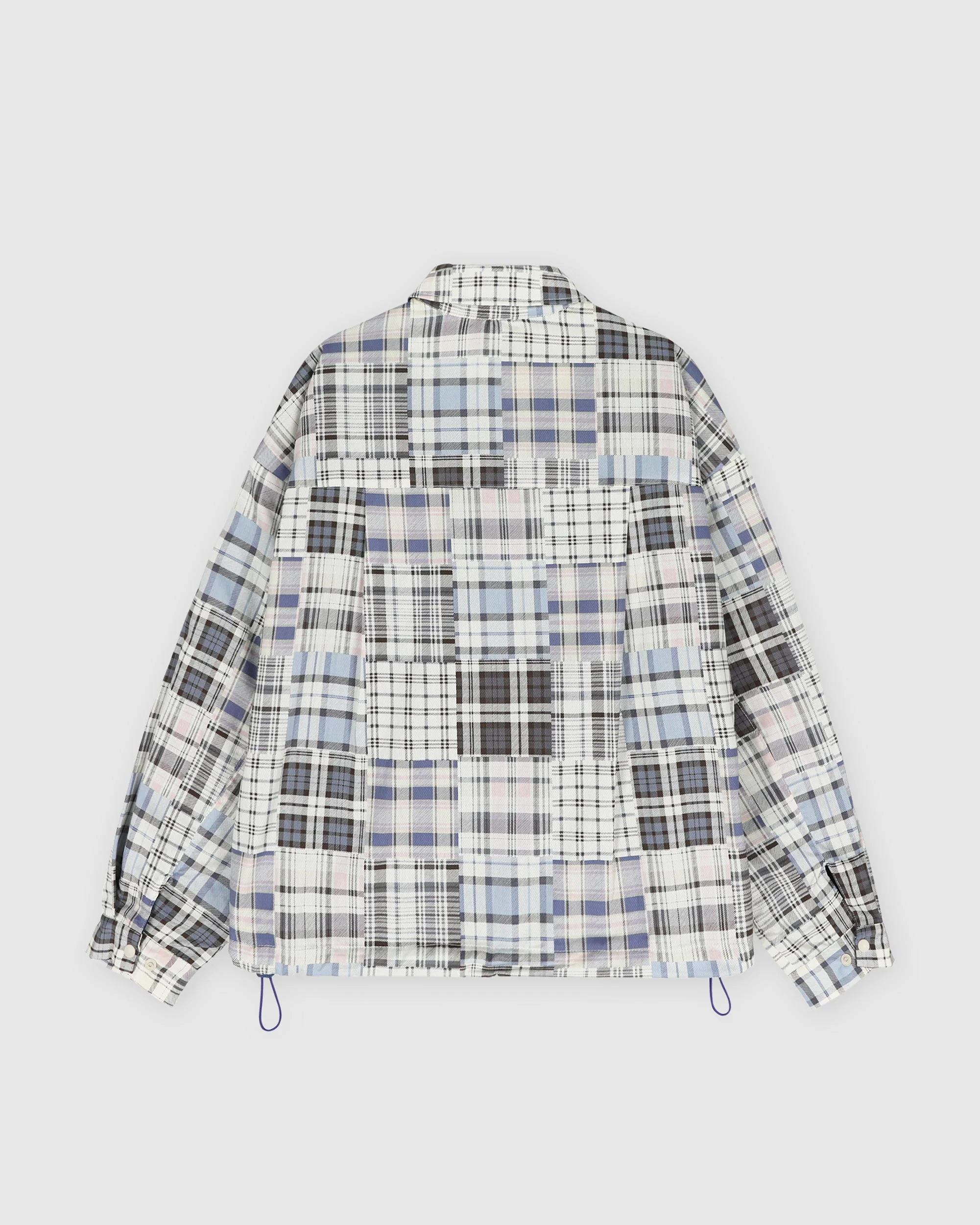 Boxy Swing Jacket For Women - Fantasy - Violet Madras Mix (Women) - Image 9
