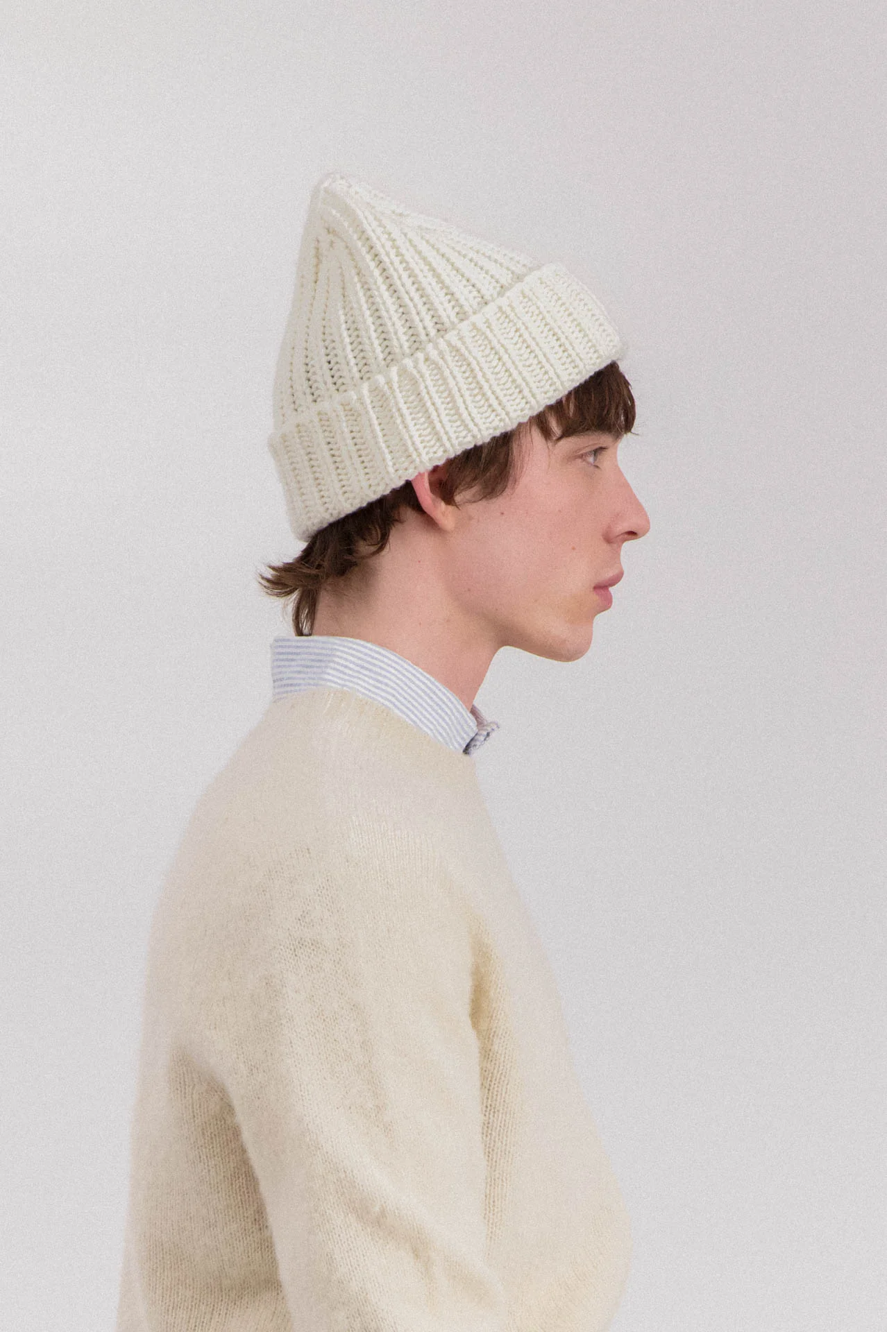 Brain Freezer Hat - Ecru - Image 2