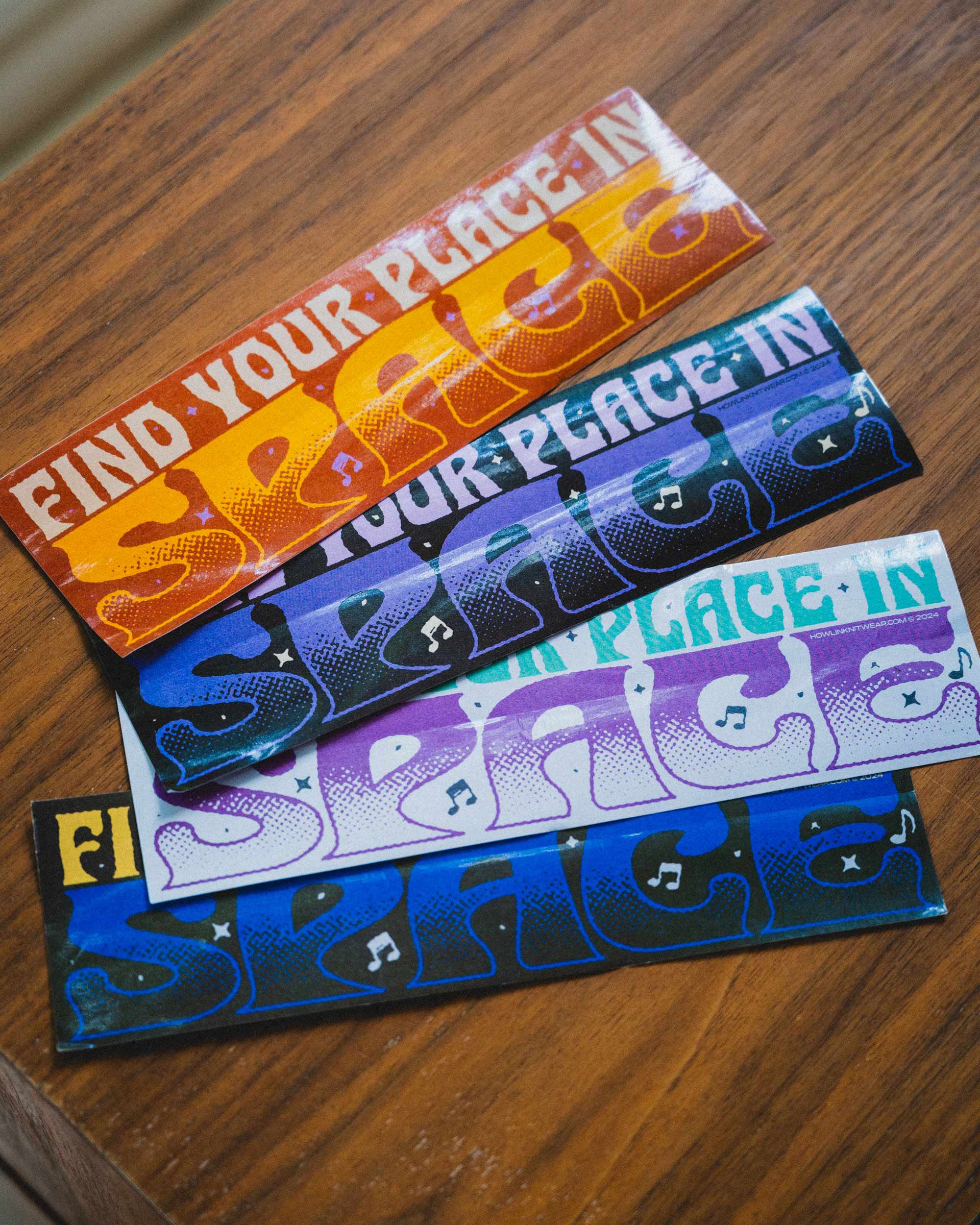 Find Your Place In Space Bumper Sticker - Image 7