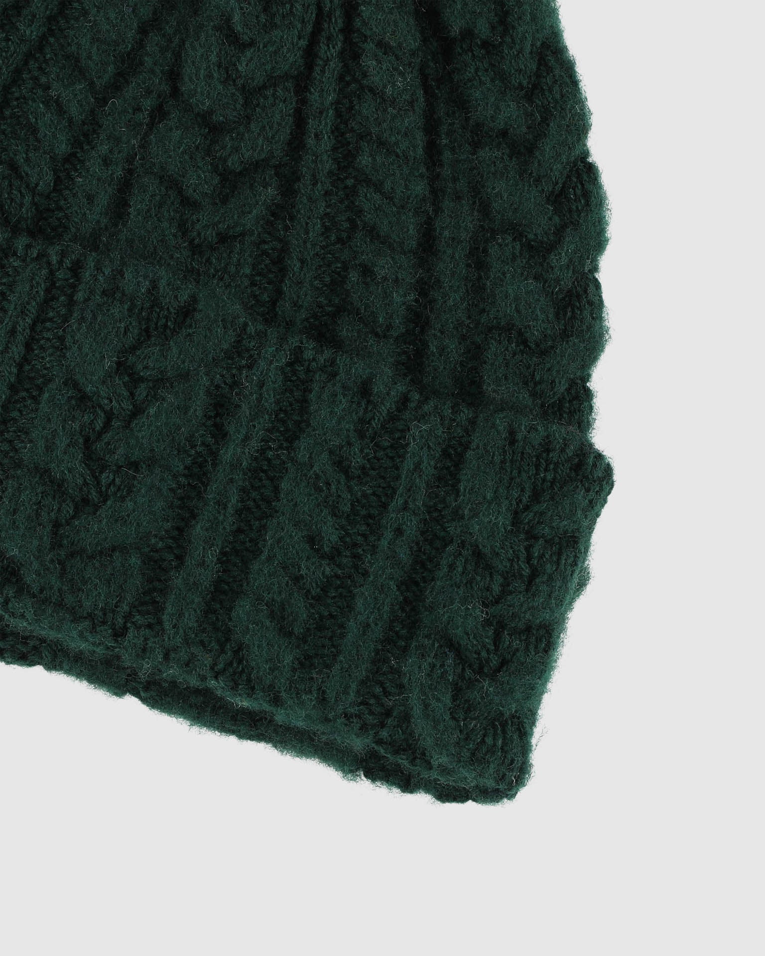 Cable Festival Hat - Forest - Image 3