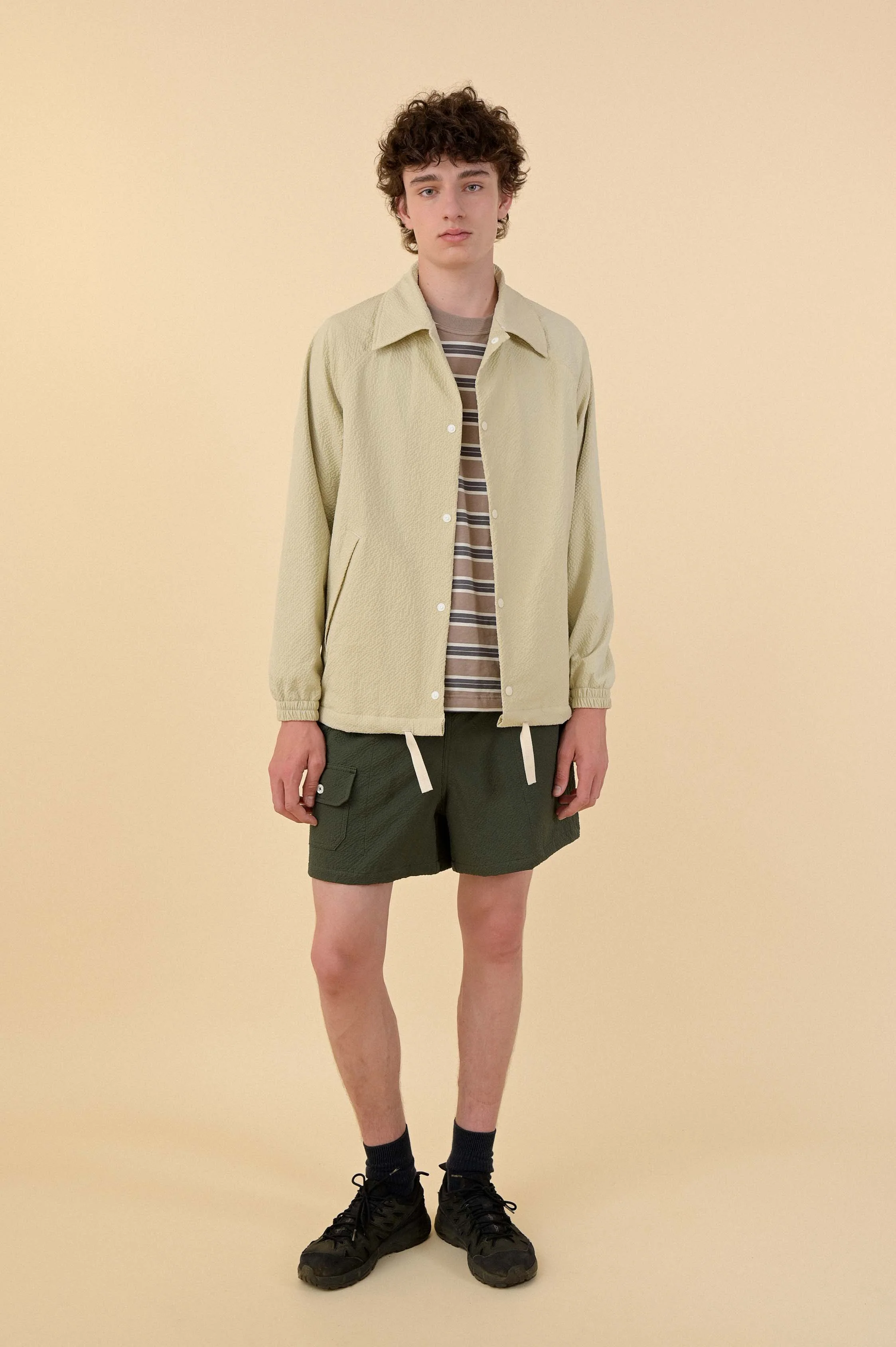 Coach Your Jacket - Ecru Seersucker - Image 4