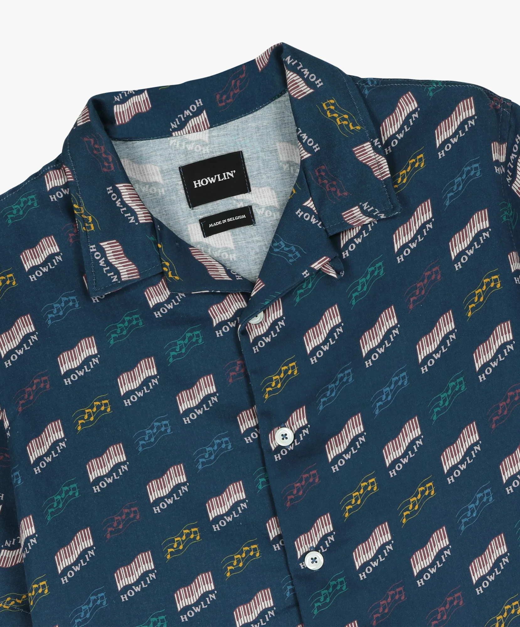 Cocktail D’Amore - Azzuro Howlin' Piano Hemp Print - Image 6