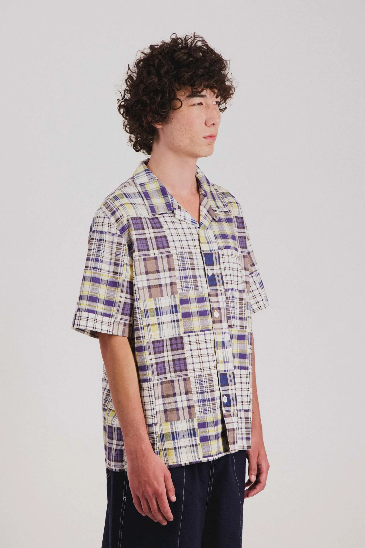 Cocktail D’Amore Shirt - Blue Madras Mix - Image 4