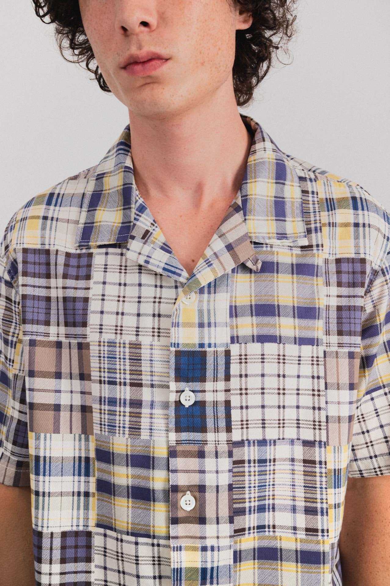 Cocktail D’Amore Shirt - Blue Madras Mix - Image 5