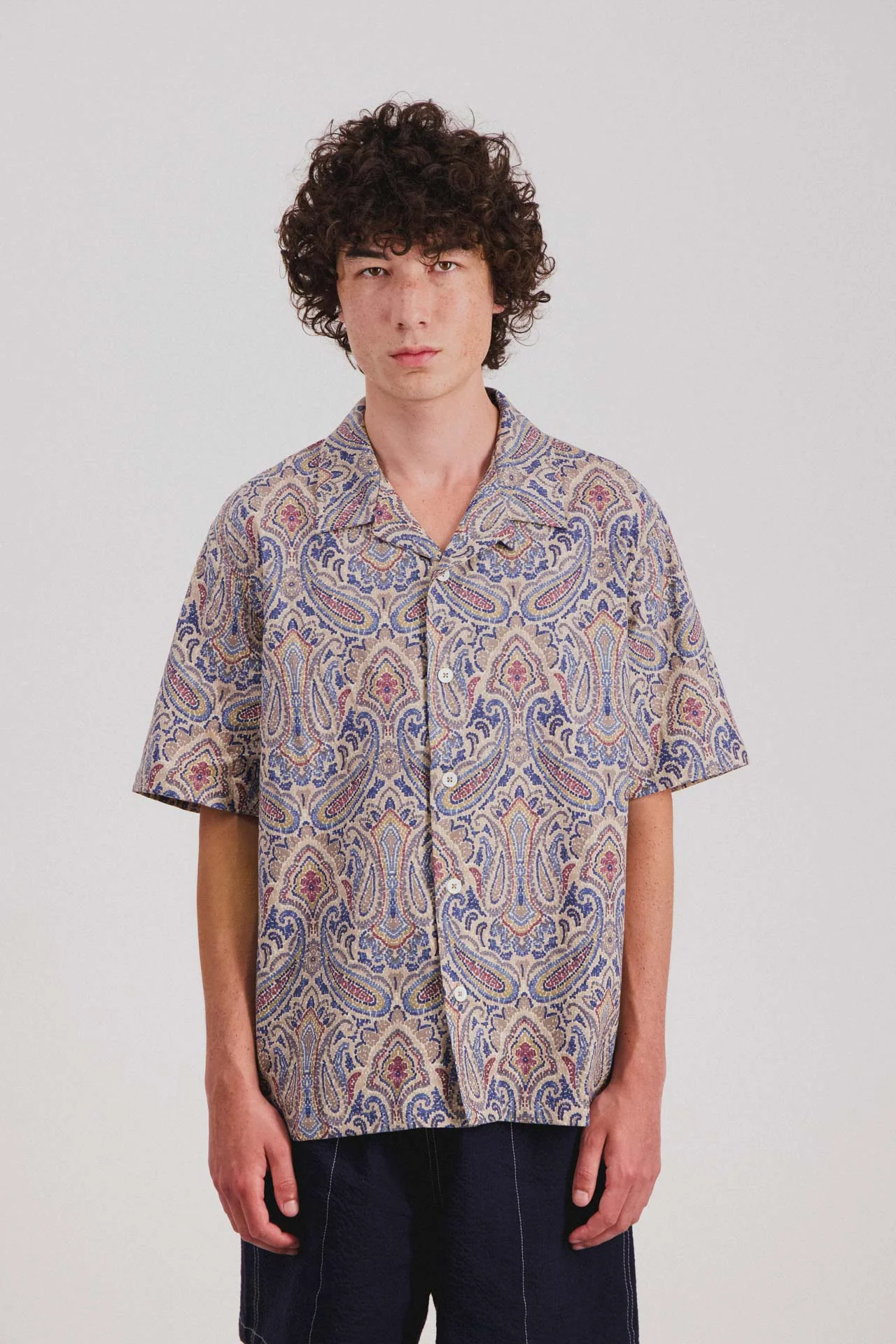 Cocktail D’Amore Shirt - Sand Psych Paisley - Image 2
