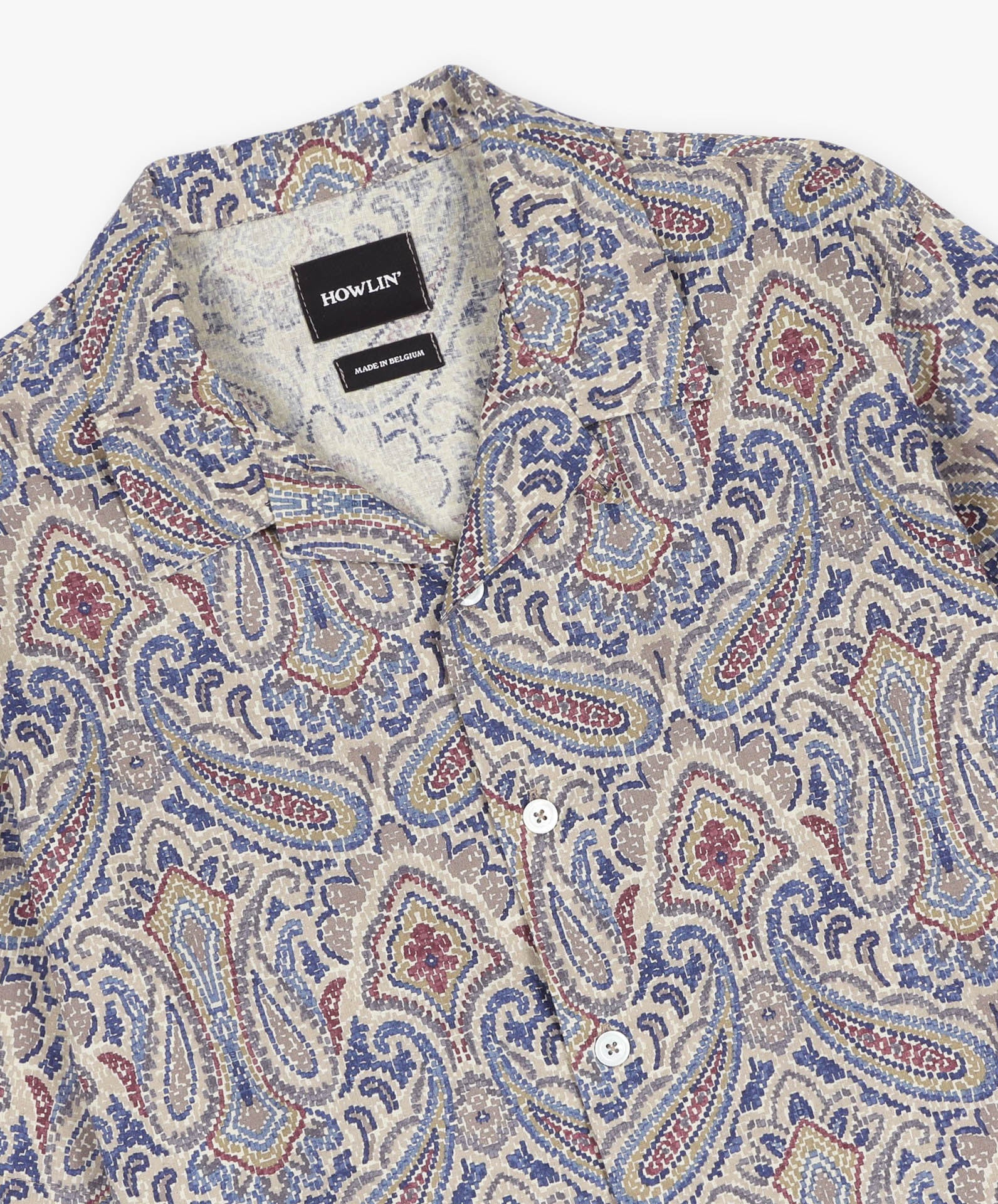 Cocktail D’Amore Shirt - Sand Psych Paisley - Image 6