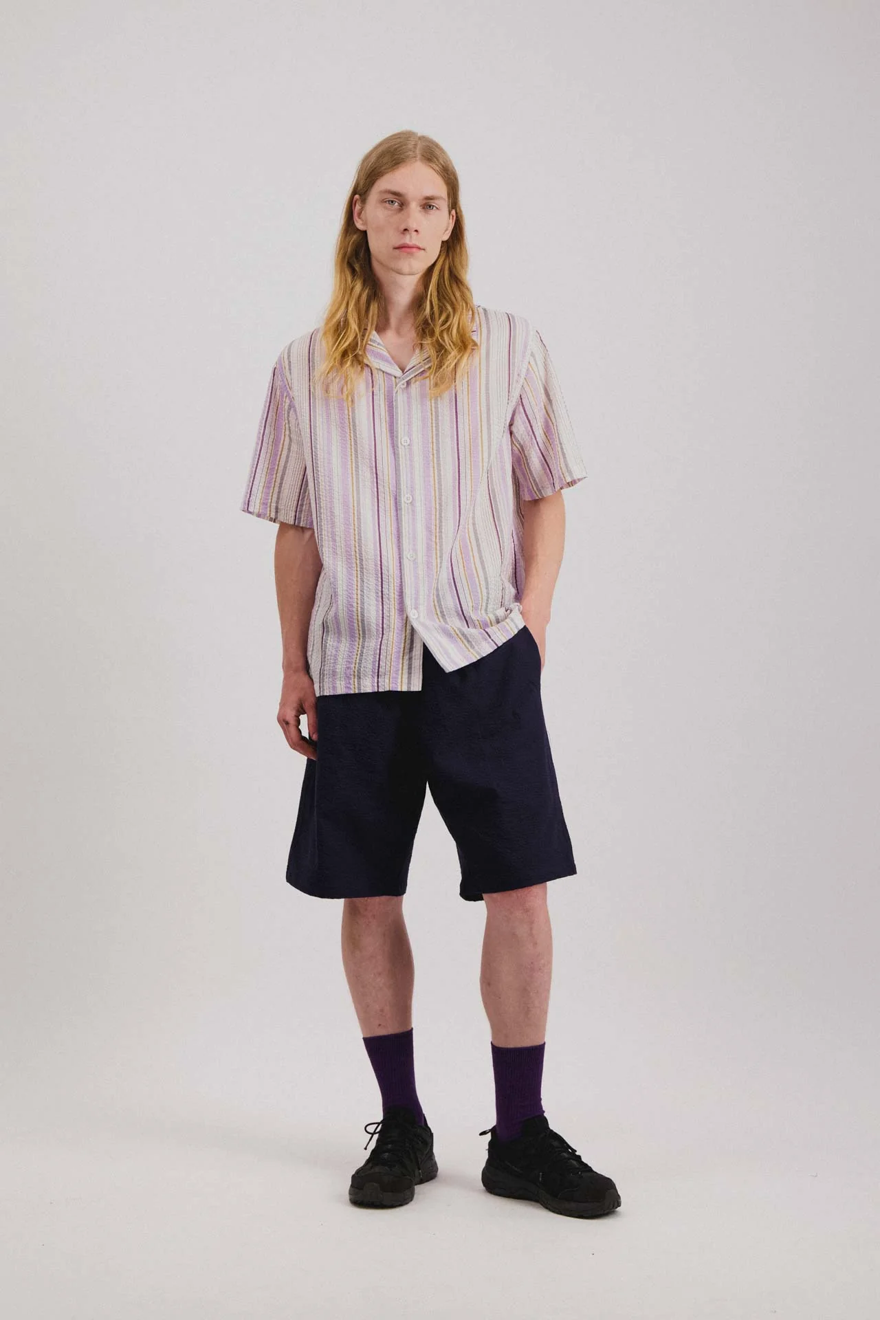 Cocktail D’Amore Shirt - Violet Stripes - Image 2