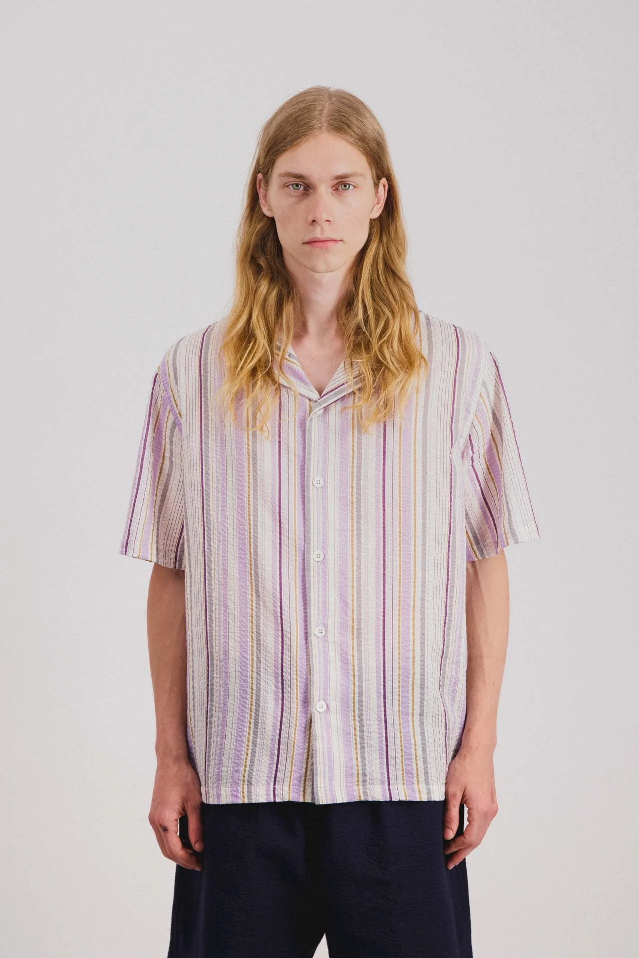 Cocktail D’Amore Shirt - Violet Stripes - Image 3
