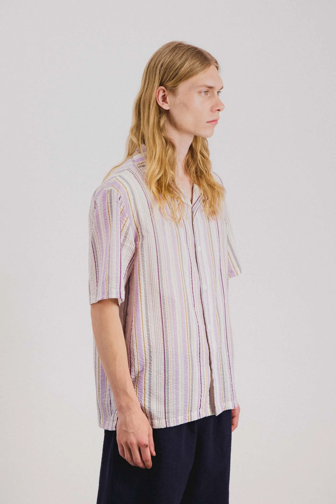 Cocktail D’Amore Shirt - Violet Stripes - Image 4