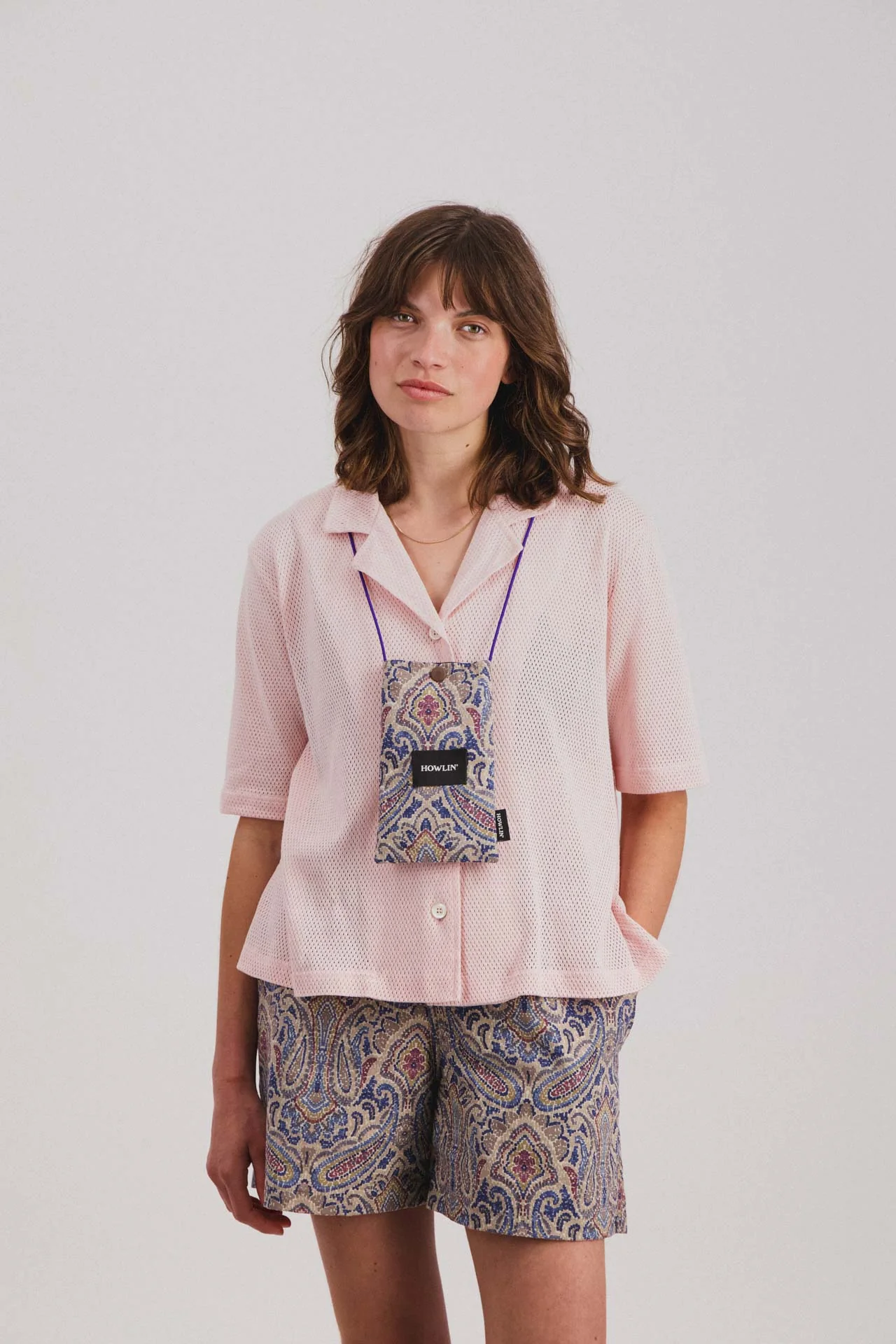 Cocktails In Space Mesh - Peach (Women) - Image 3