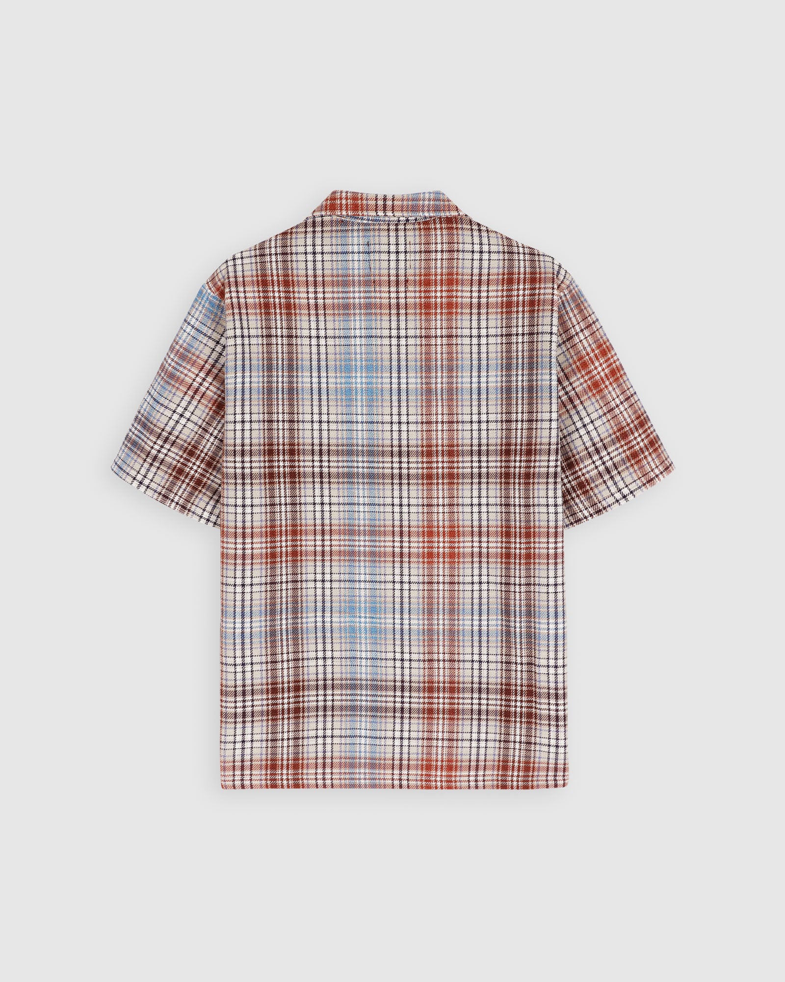 Cocktail Shirt - Japanese Twill Check - Sand - Image 2