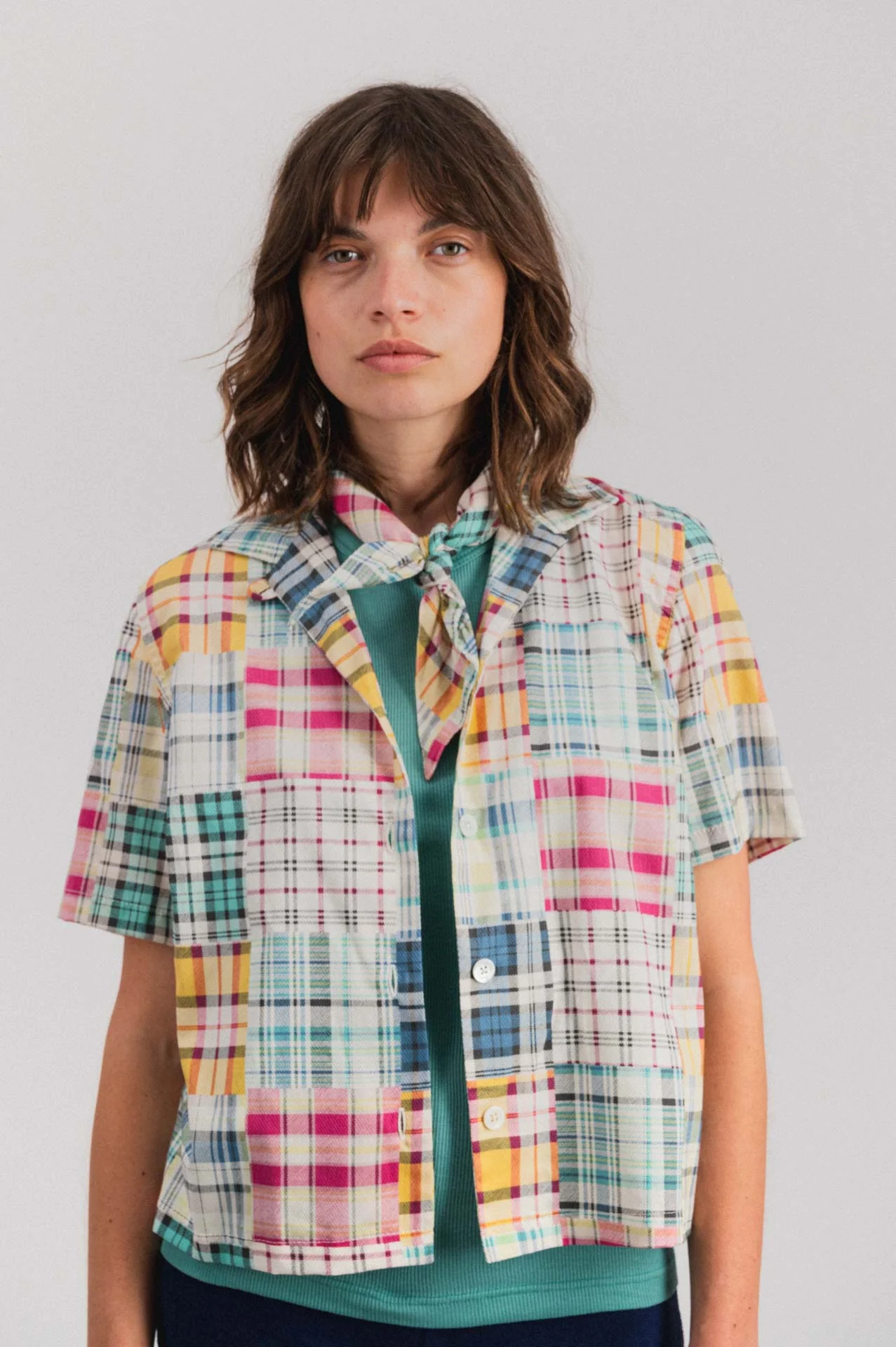 Cocktails For The Girls shirt - Fantasy - Astro Madras Mix (Women) - Image 2