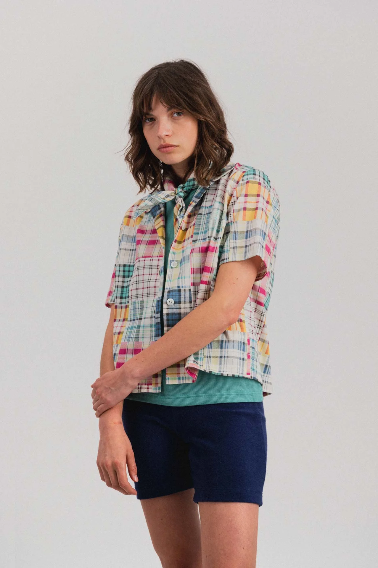 Cocktails For The Girls shirt - Fantasy - Astro Madras Mix (Women) - Image 3
