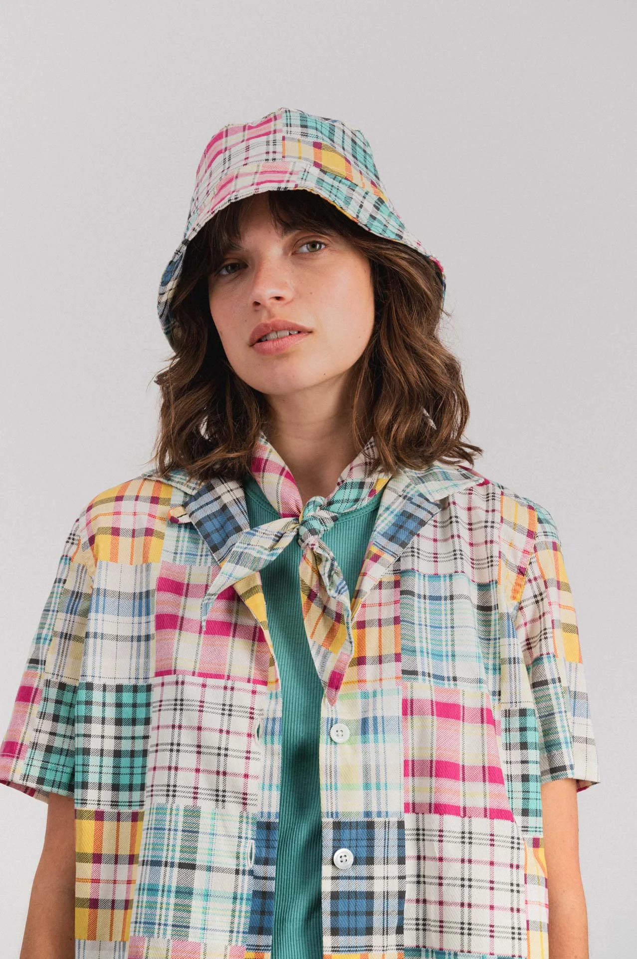 Cocktails For The Girls shirt - Fantasy - Astro Madras Mix (Women) - Image 4