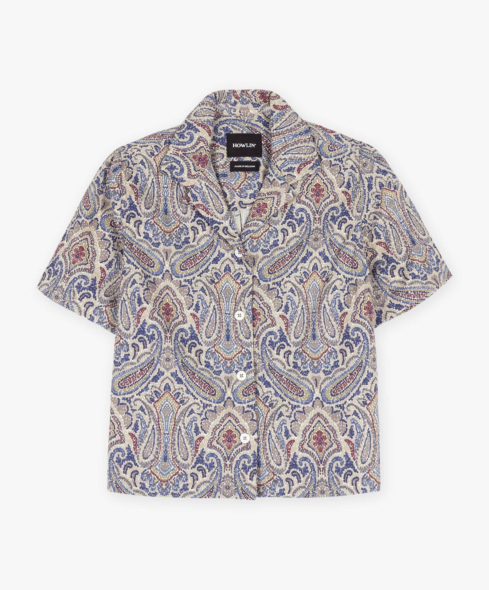 Cocktails For The Girls shirt - Fantasy - Sand Psych Paisley (Women)