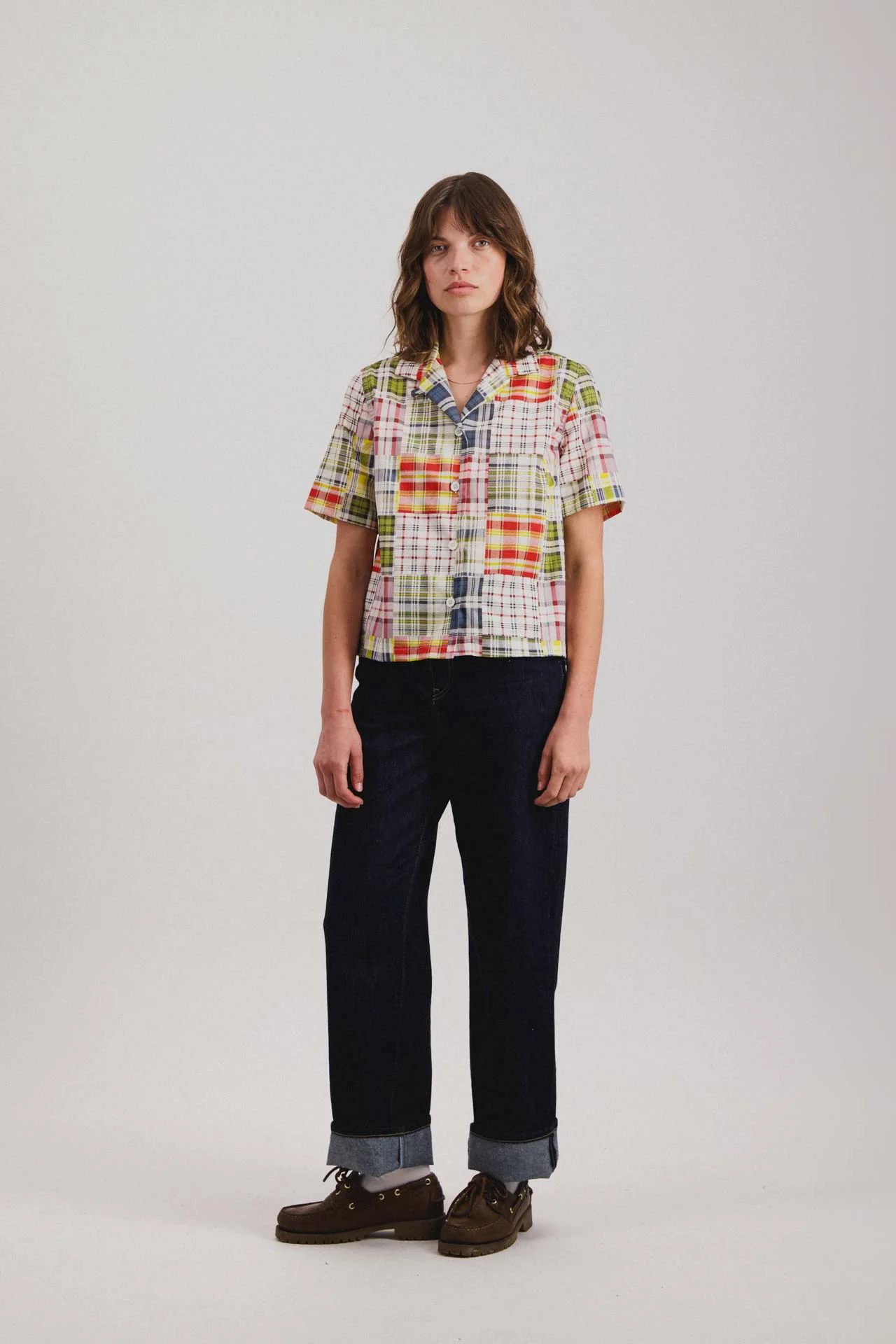 Cocktails For The Girls shirt - Fantasy - Tropical Madras Mix (Women) - Image 3