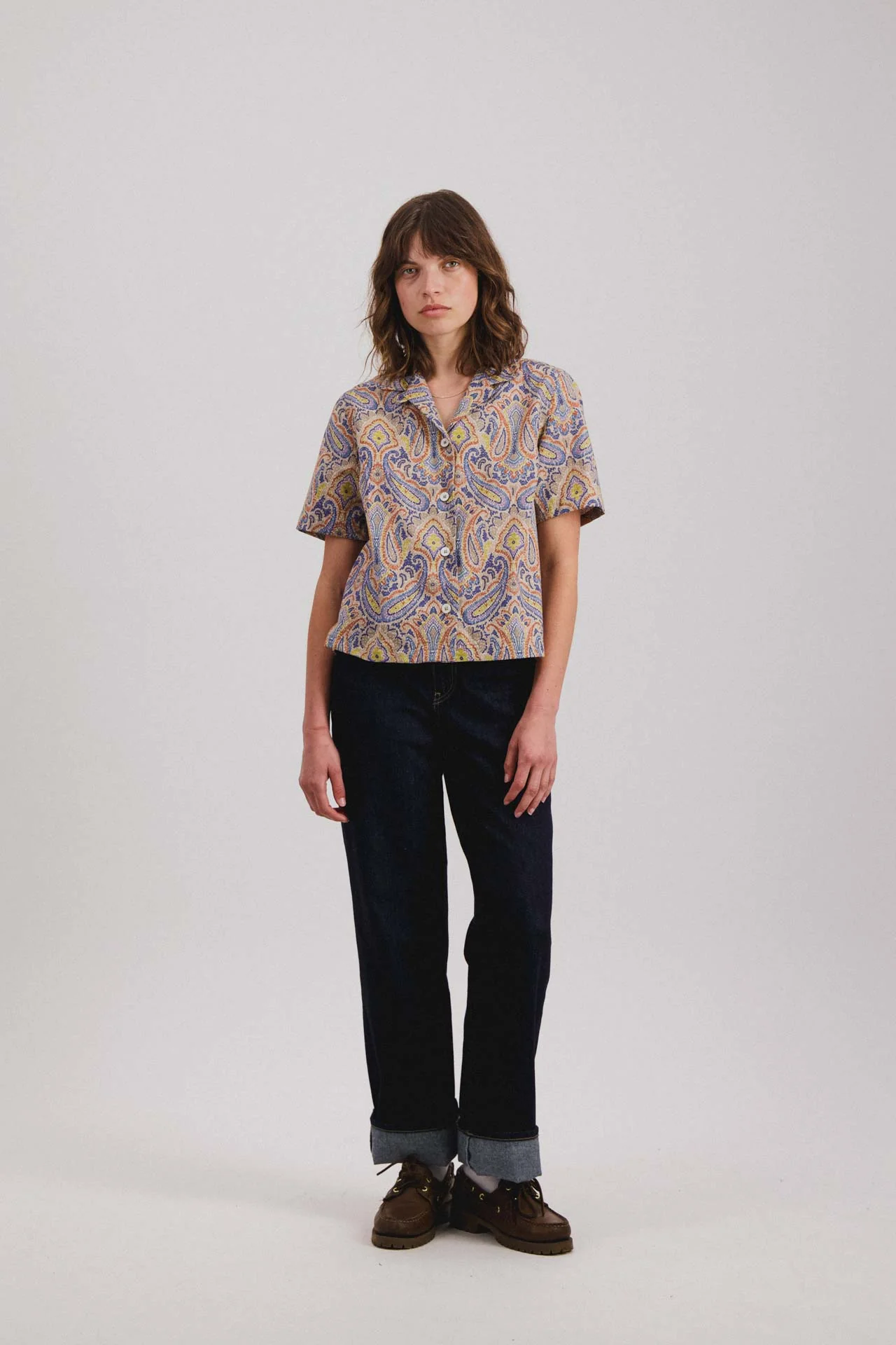 Cocktails For The Girls shirt - Fantasy - Tropical Psych Paisley (Women) - Image 3