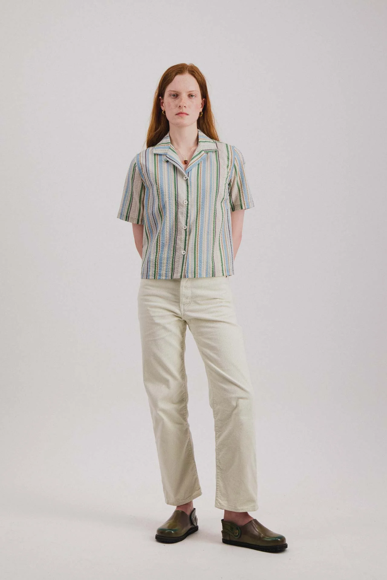 Cocktails For The Girls shirt - Fantasy - Tropical Stripes (Women) - Image 3