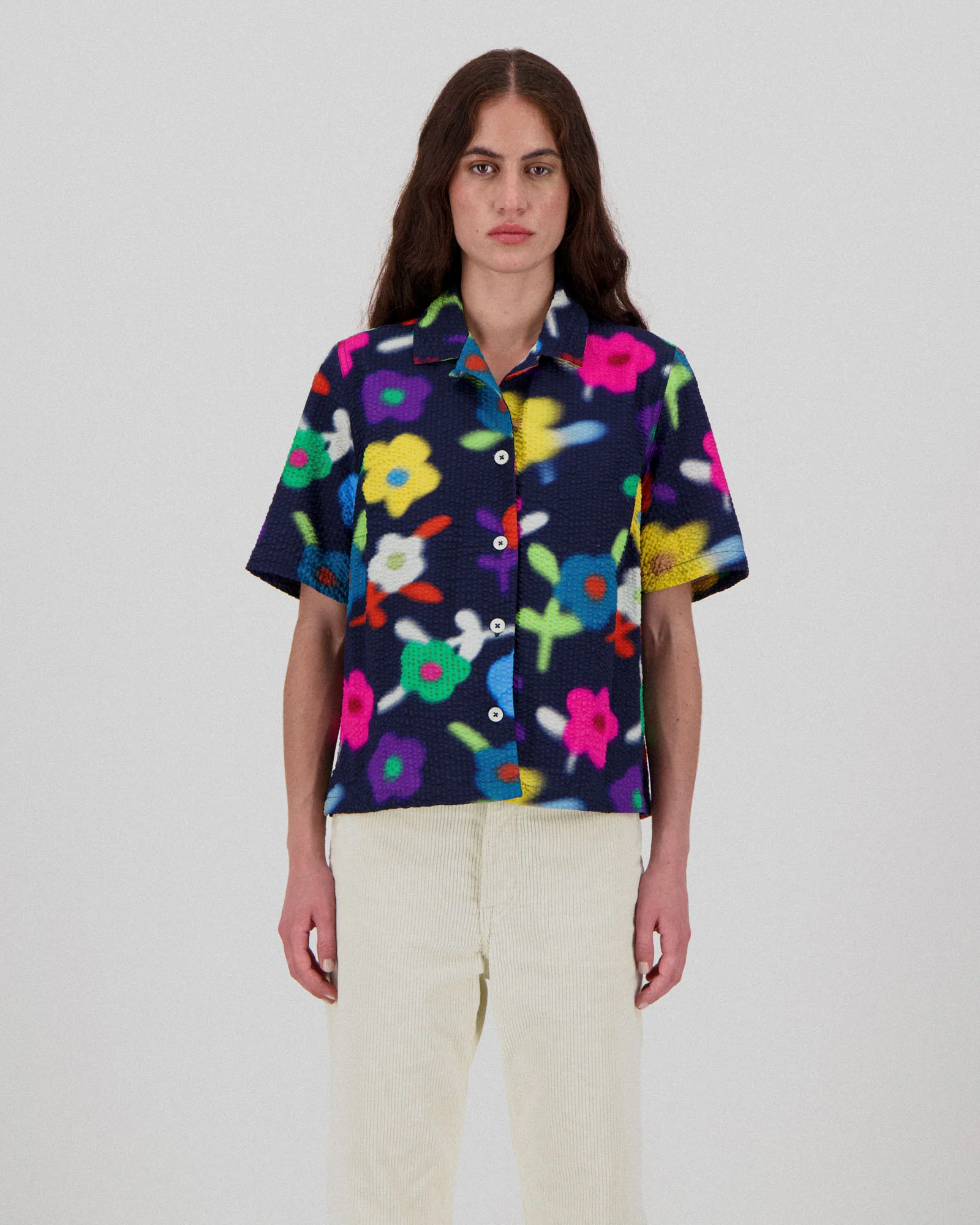 Cocktails For The Girls shirt - Trippy Flowers - Space (Women) - Image 2