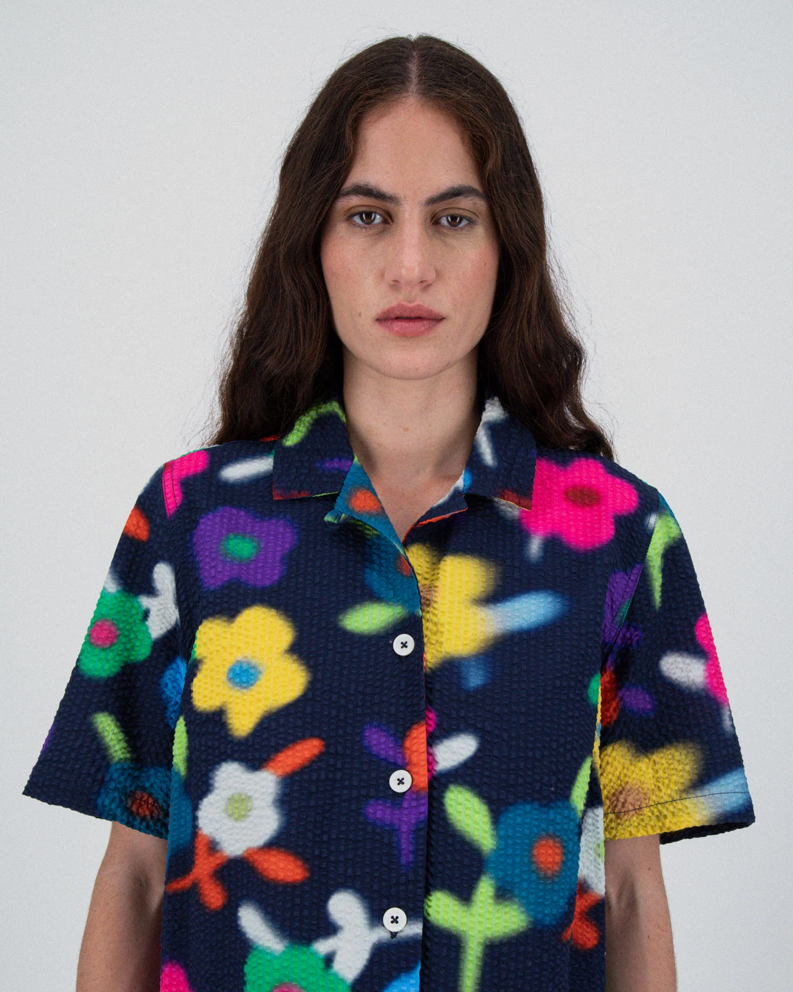 Cocktails For The Girls shirt - Trippy Flowers - Space (Women) - Image 3