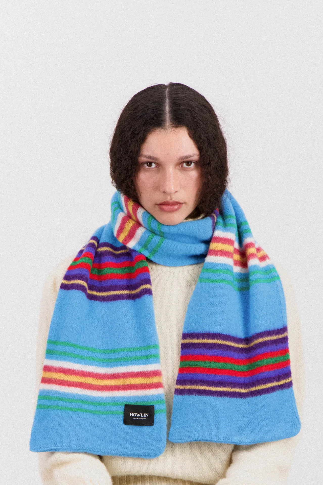 College Fun Scarf - Aquamarine - Image 3