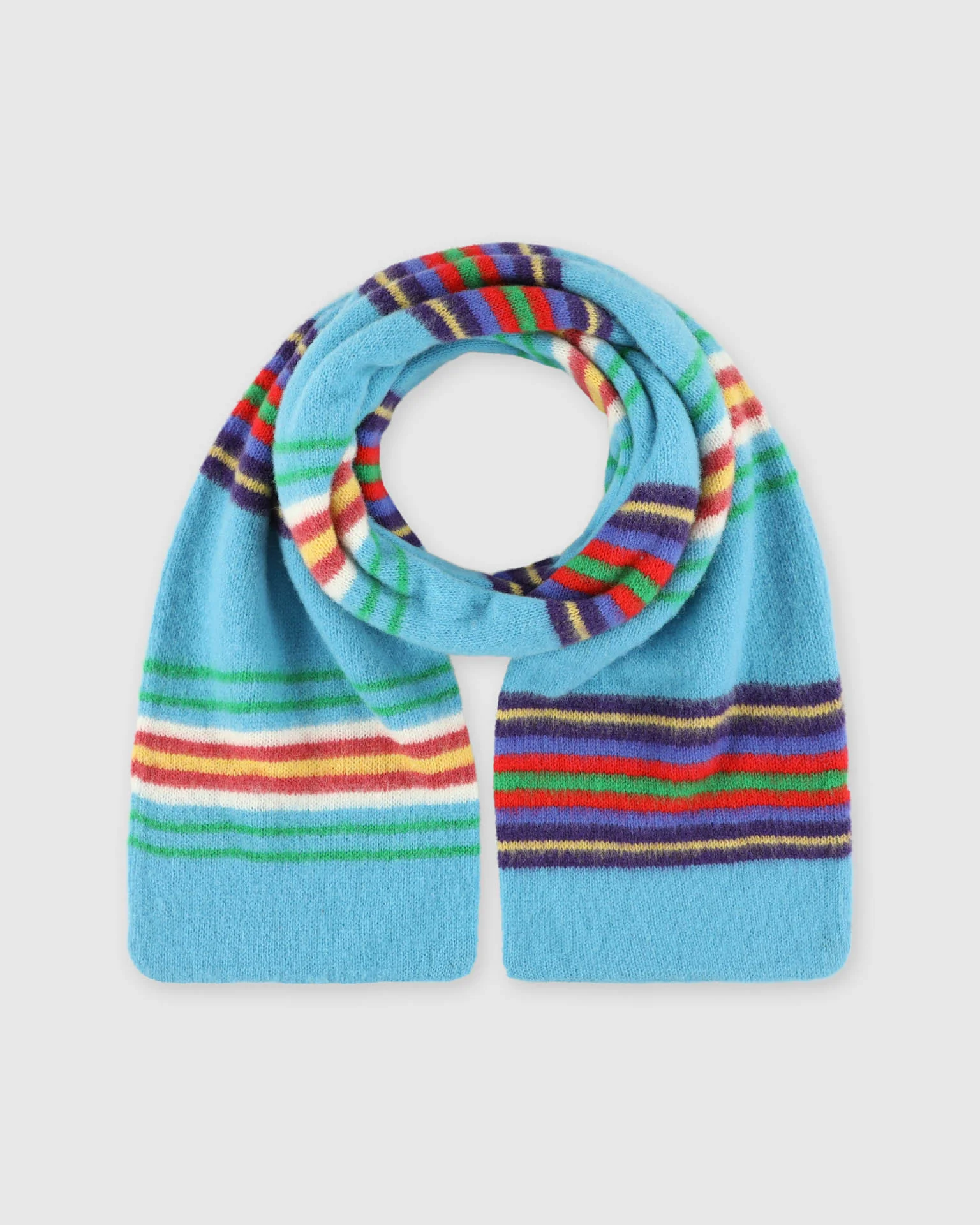 College Fun Scarf - Aquamarine - Image 5