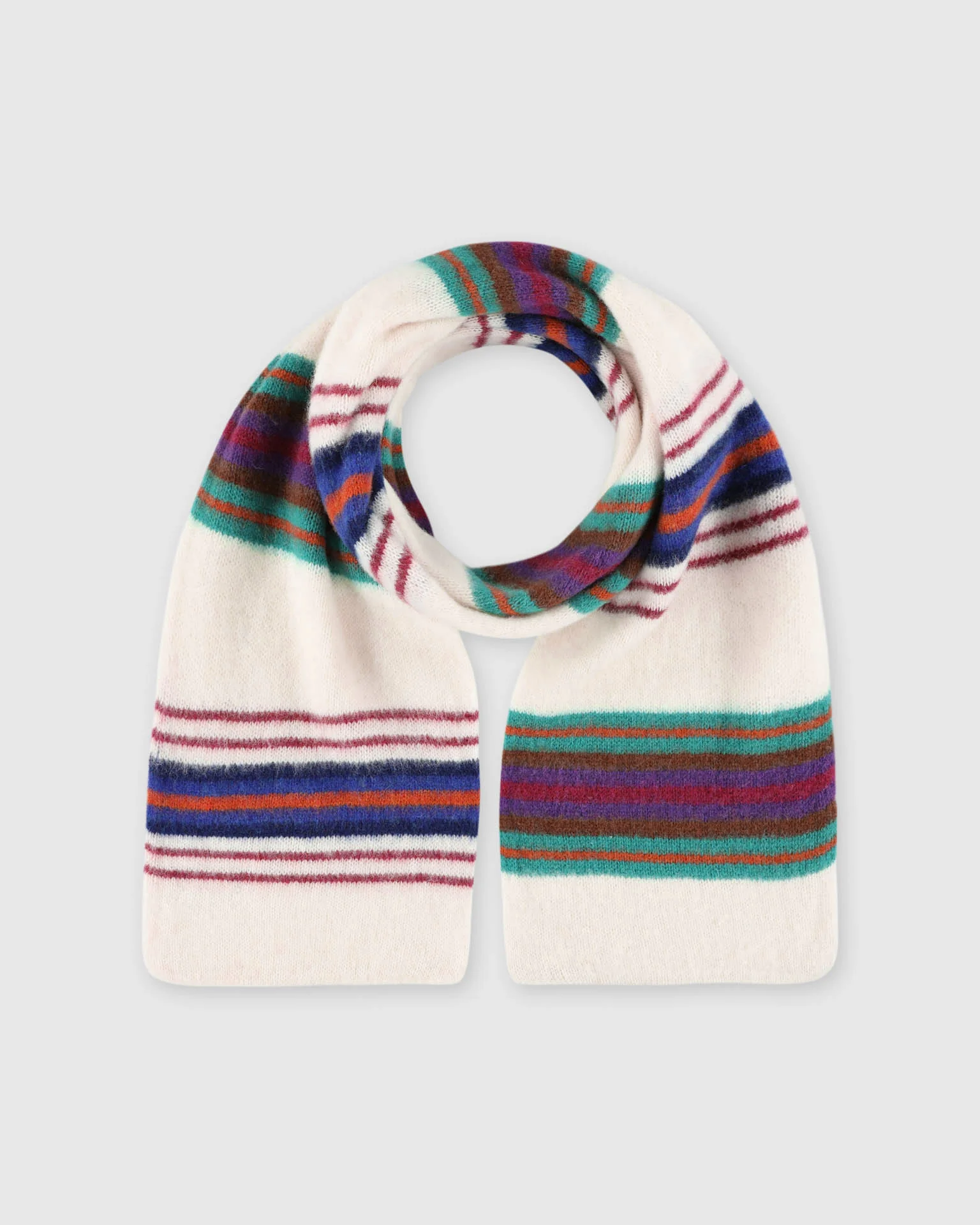 College Fun Scarf - Ecru - Image 4