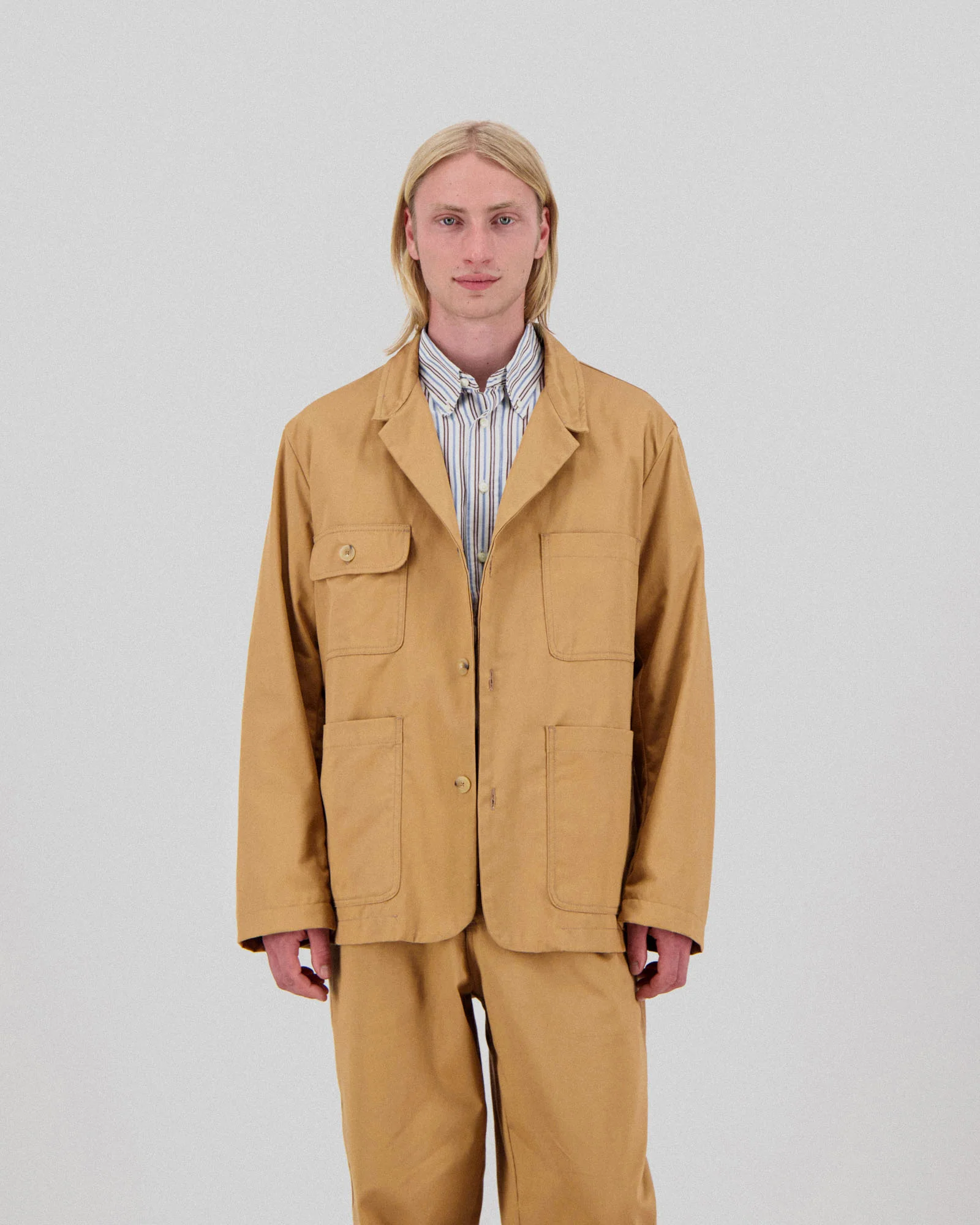 Cosmic Blazer Deluxe - Twill Fix - Cognac - Image 3