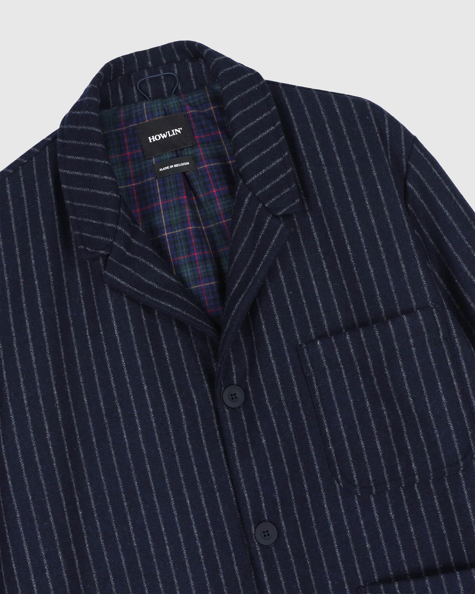 Cosmic Blazer - Wool - Striped - Image 4
